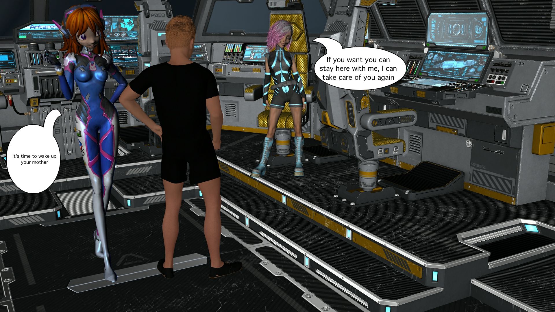 Spaceship Antares [Vger], Spaceship Antares 3, page 43 of 135