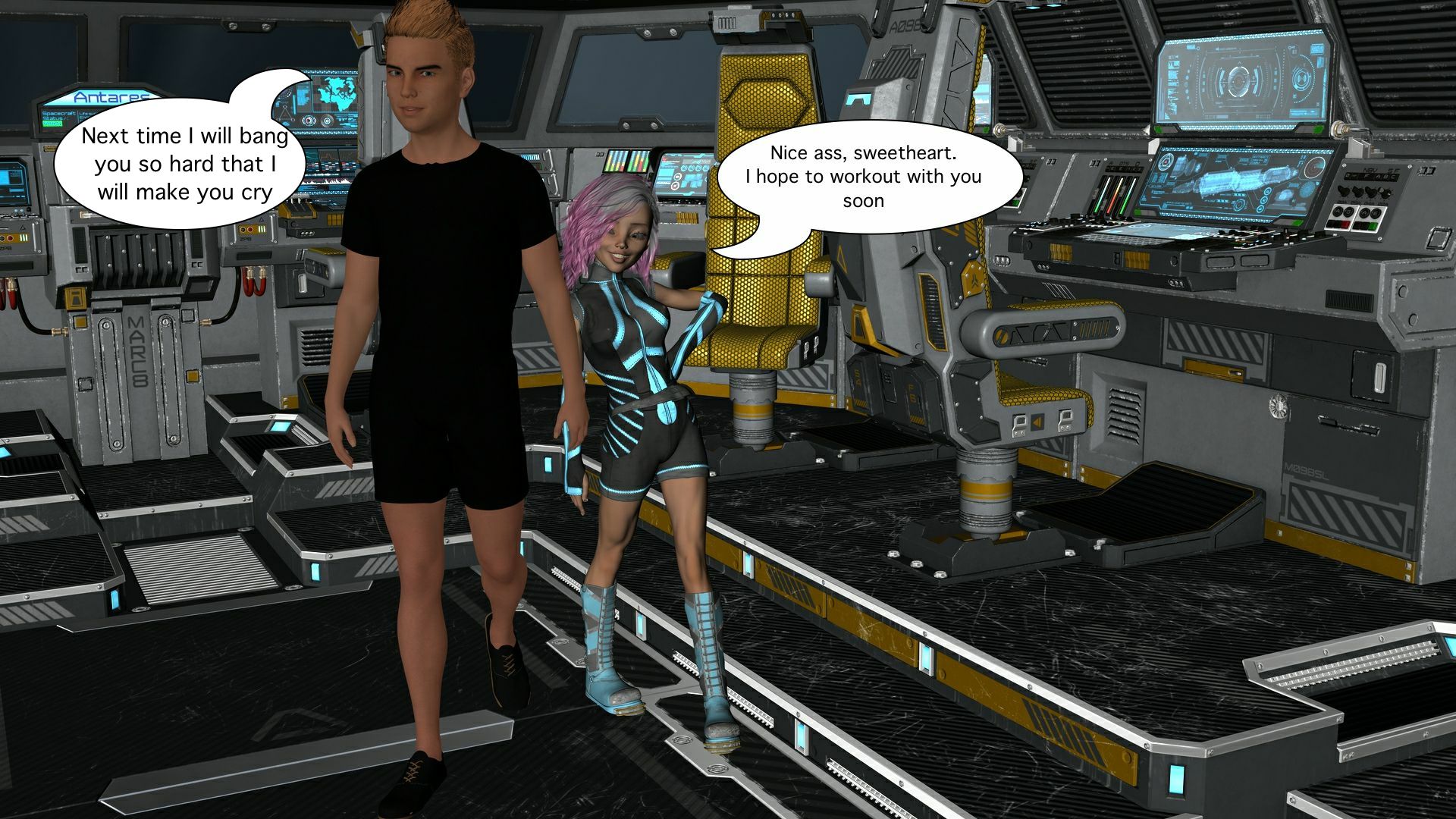 Spaceship Antares [Vger], Spaceship Antares 3, page 45 of 135