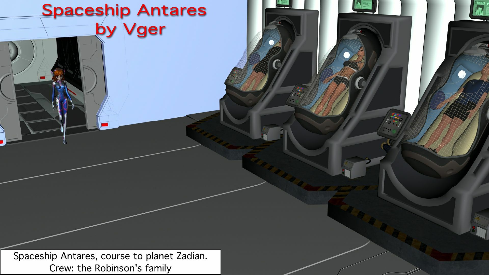 Spaceship Antares [Vger], Spaceship Antares 1, page 1 of 52