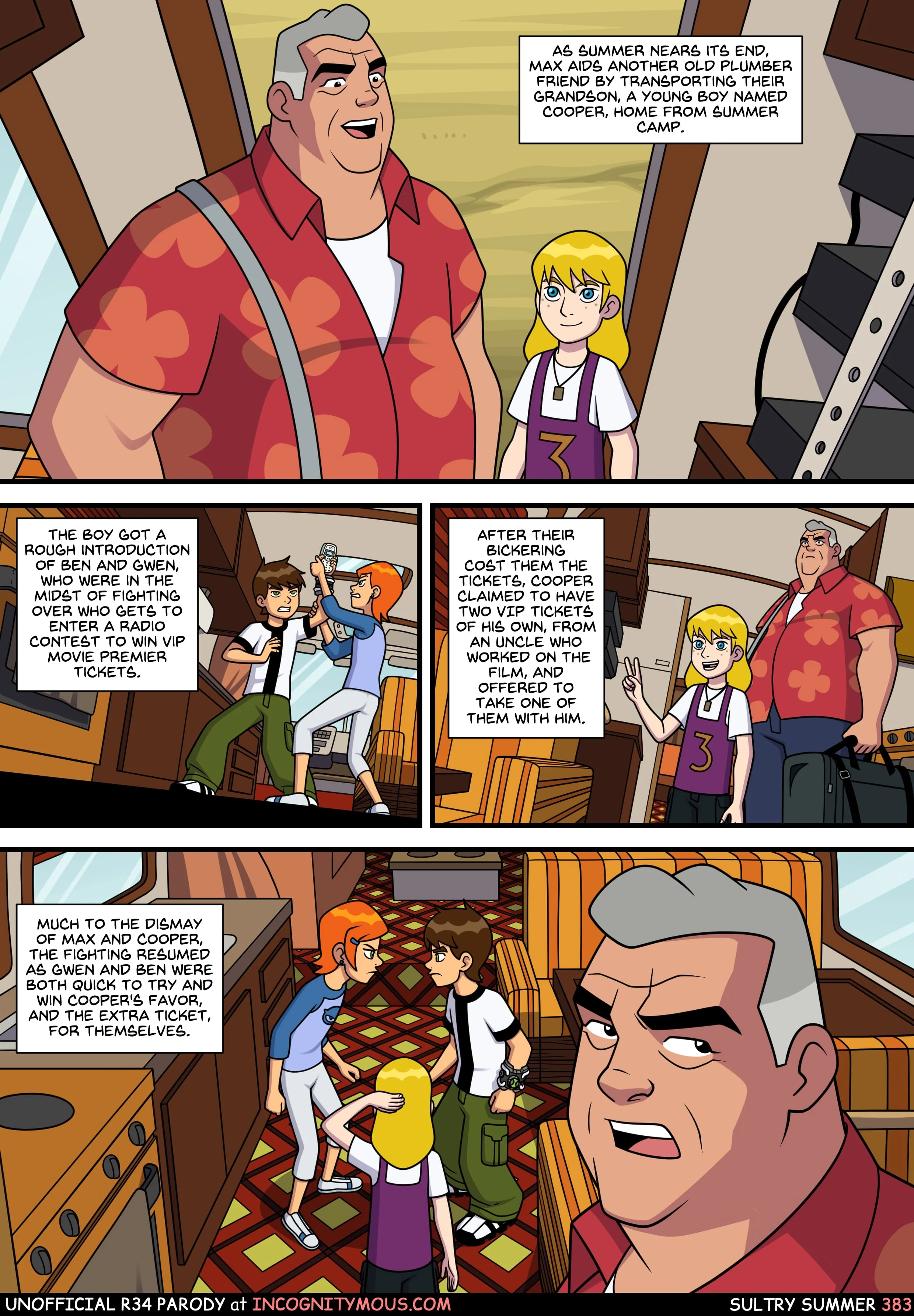 Sultry Summer [Incognitymous], Sultry Summer 7, page 1 of 68