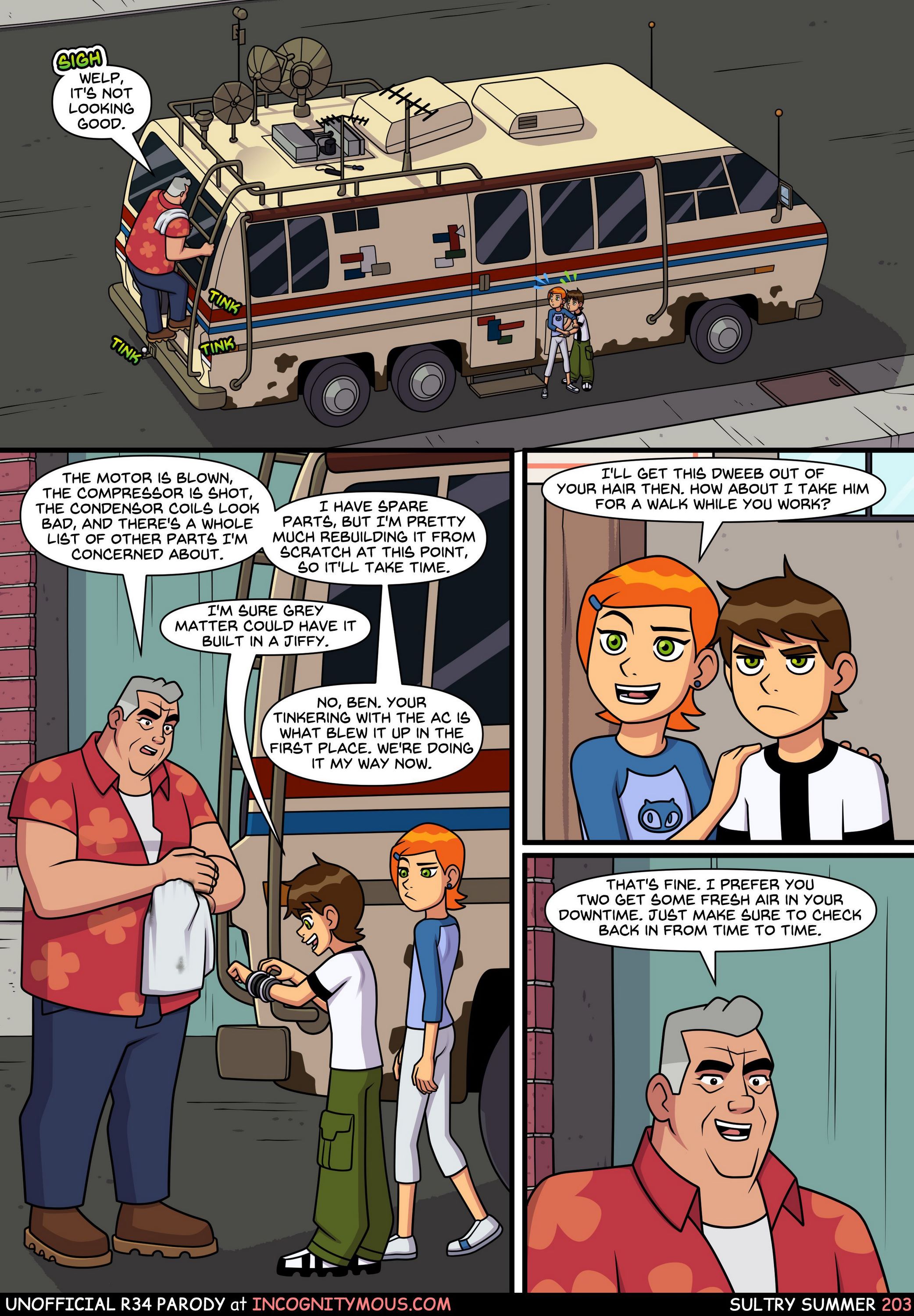 Sultry Summer [Incognitymous], Sultry Summer 4, page 1 of 62