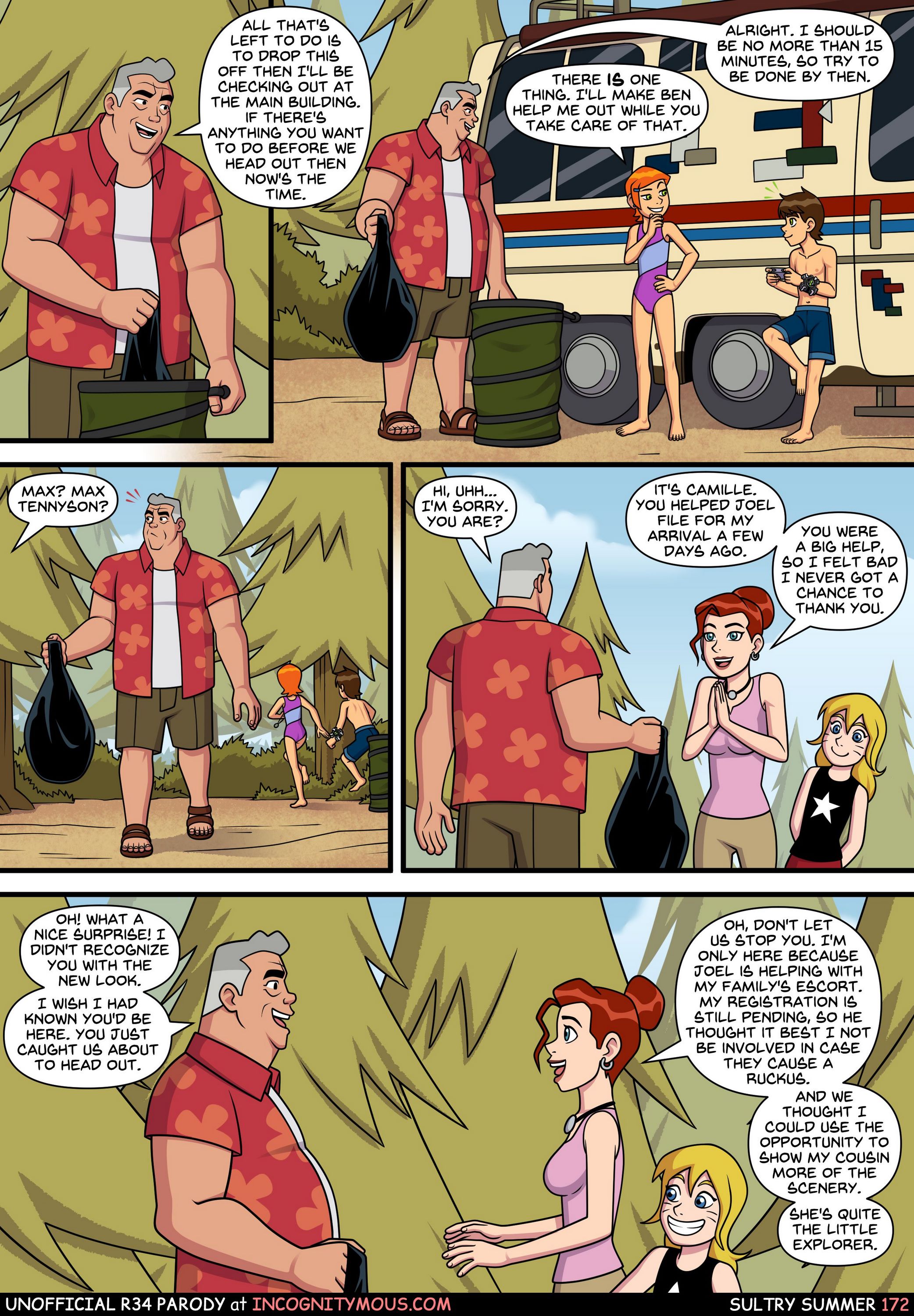Sultry Summer [Incognitymous], Sultry Summer 3, page 1 of 32