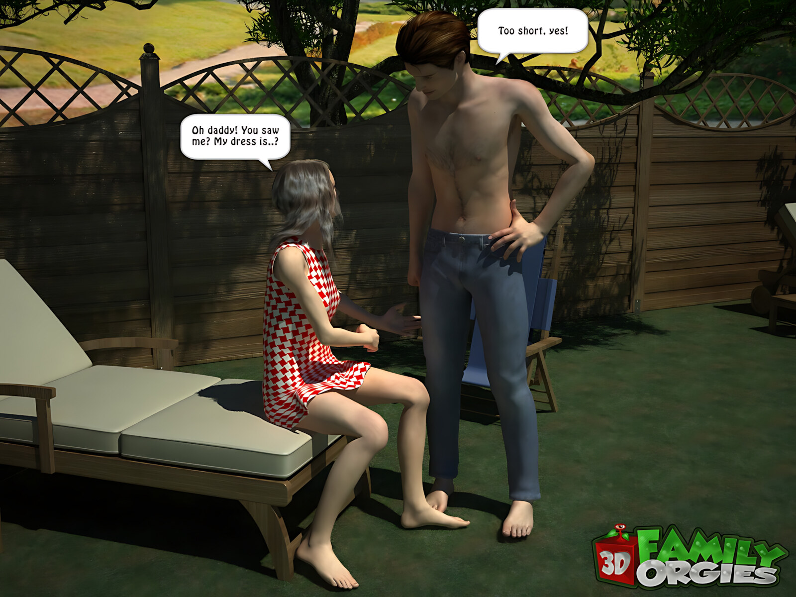 Summer cheerful day [3DFamilyOrgies], Summer cheerful day, page 4 of 53