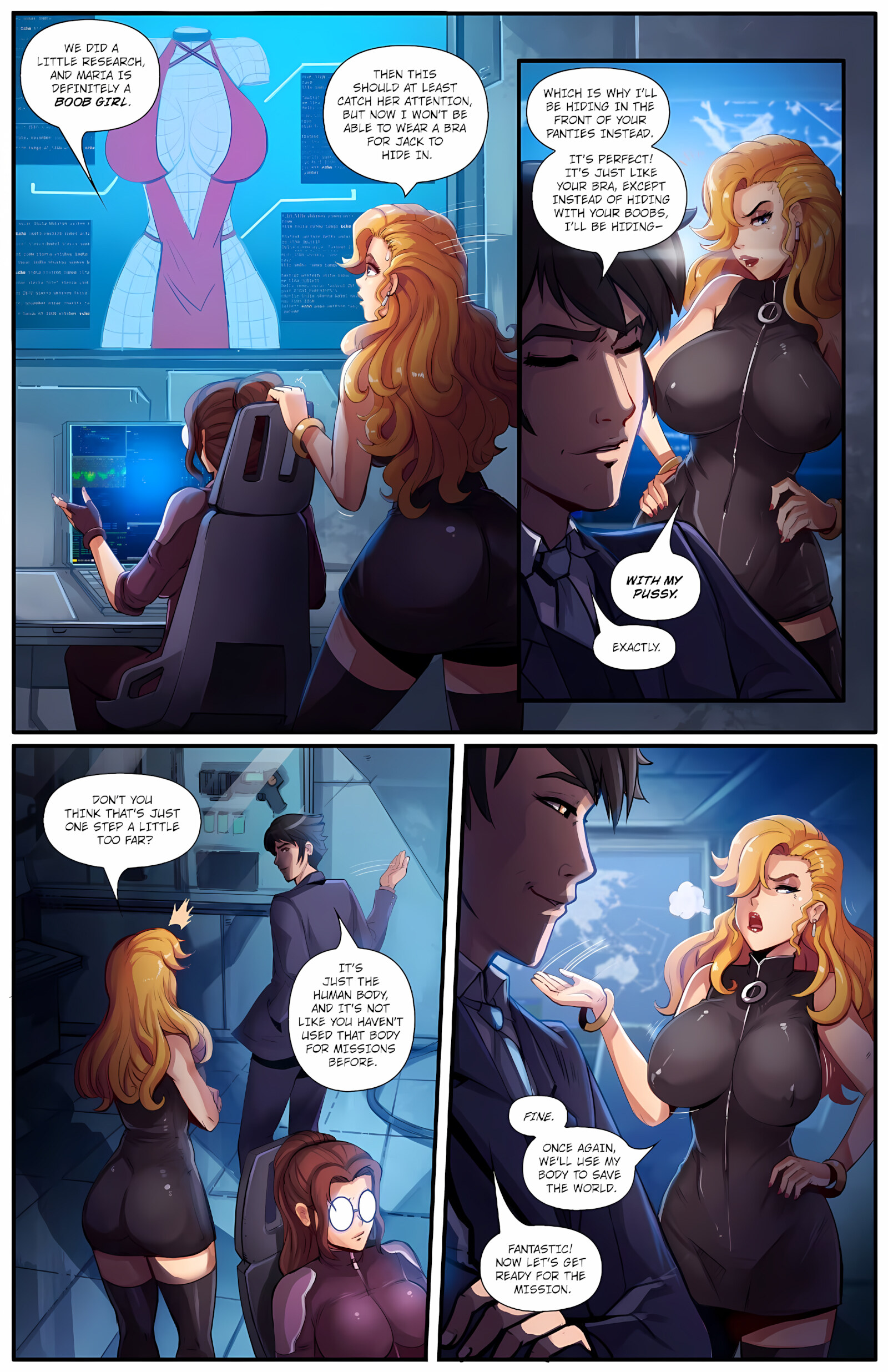 Super Spy [GiantessFan], Super Spy 1, page 14 of 34