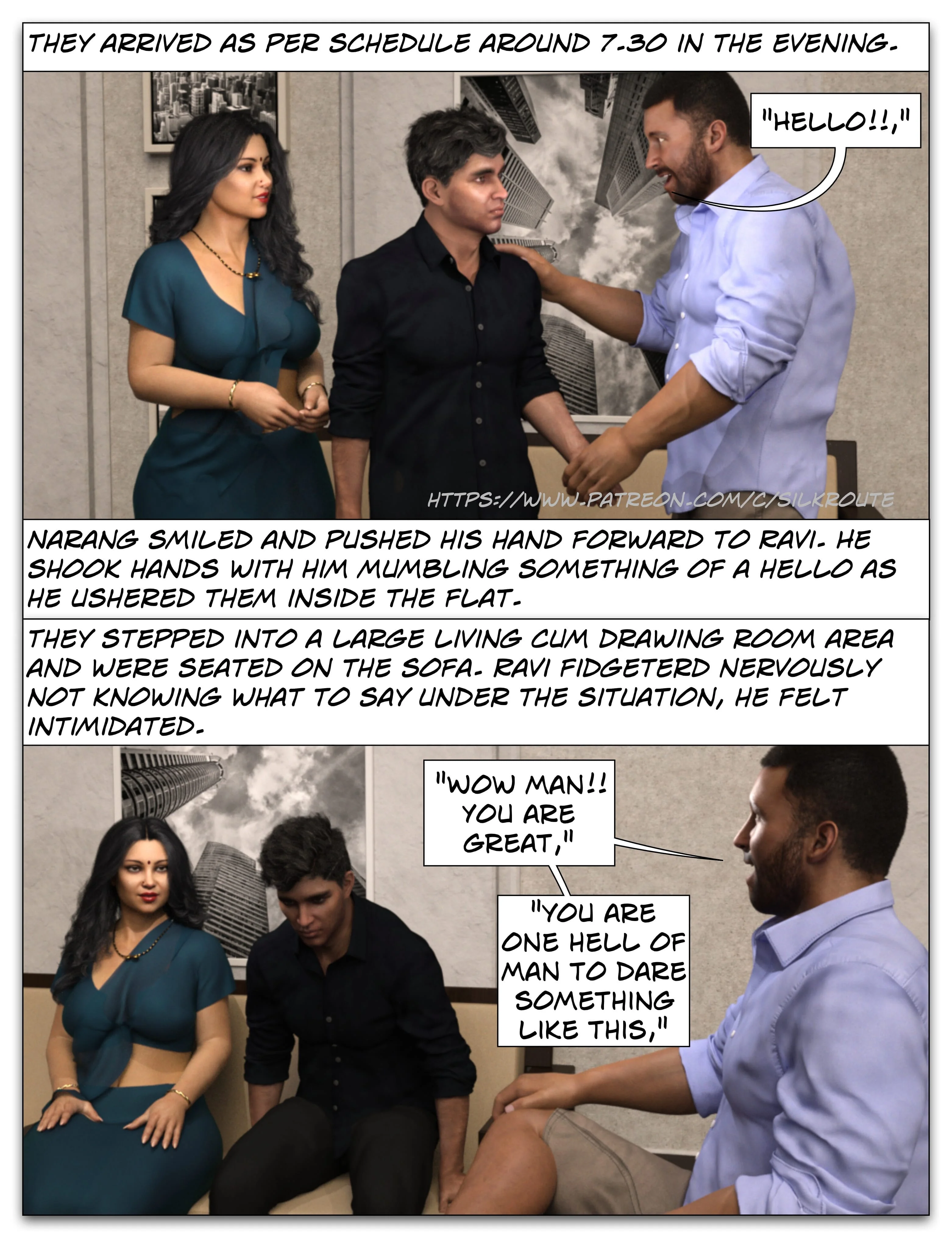Take Her [Silk Route – Ira Raman], 3 . Take Her - Chapter 3, page 14 of 40