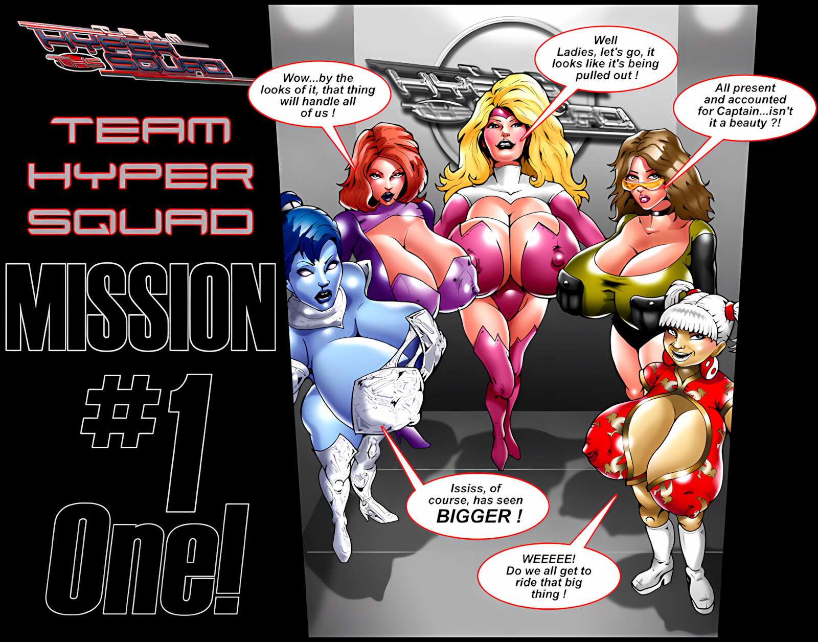 Team Hyper Squad – Mission [Smudge], Team Hyper Squad - Mission, page 1 of 40