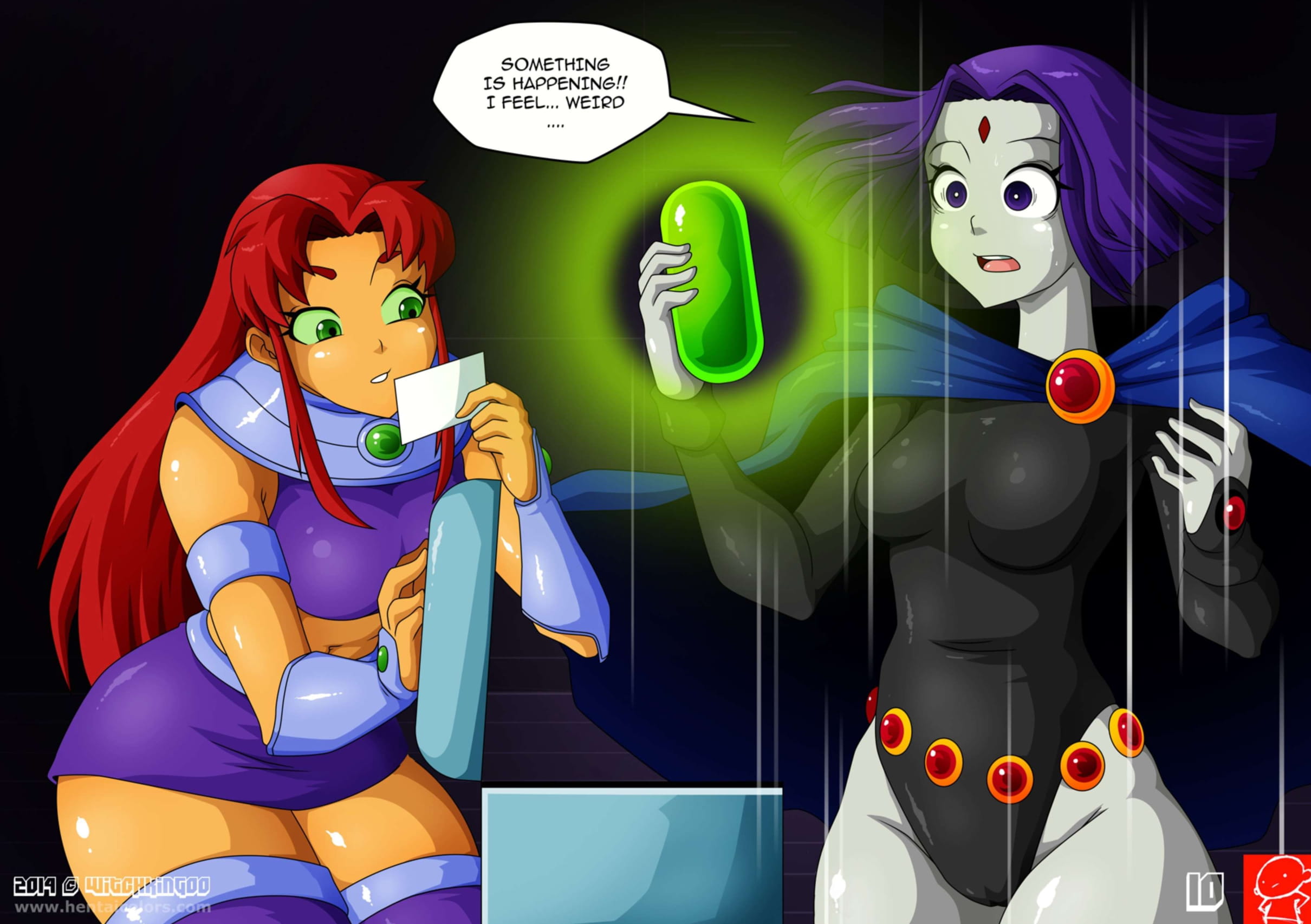 Teen Titans – The Magic Crystal [Witchking00], Teen Titans – The Magic Crystal, page 11 of 63