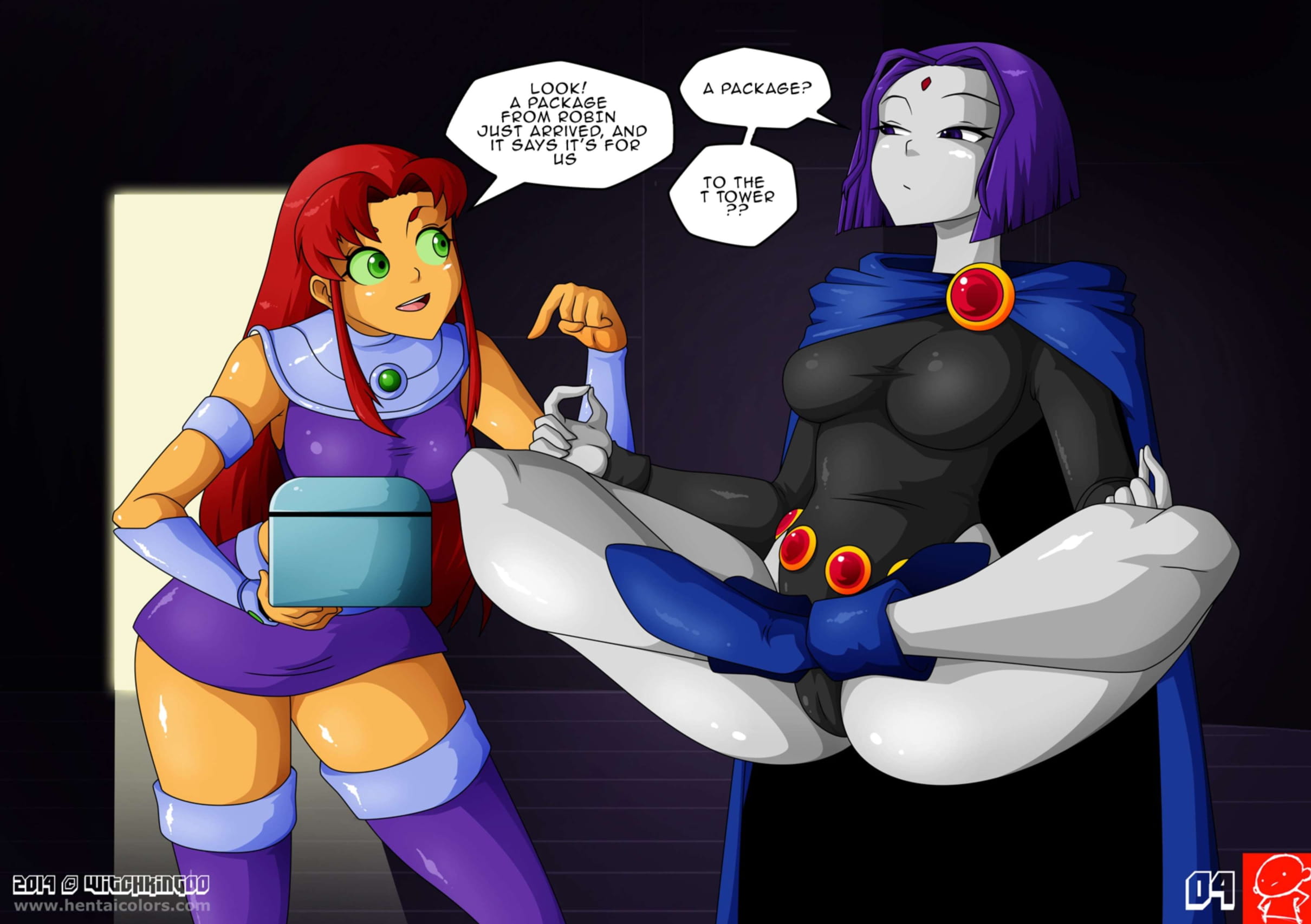 Teen Titans – The Magic Crystal [Witchking00], Teen Titans – The Magic Crystal, page 5 of 63