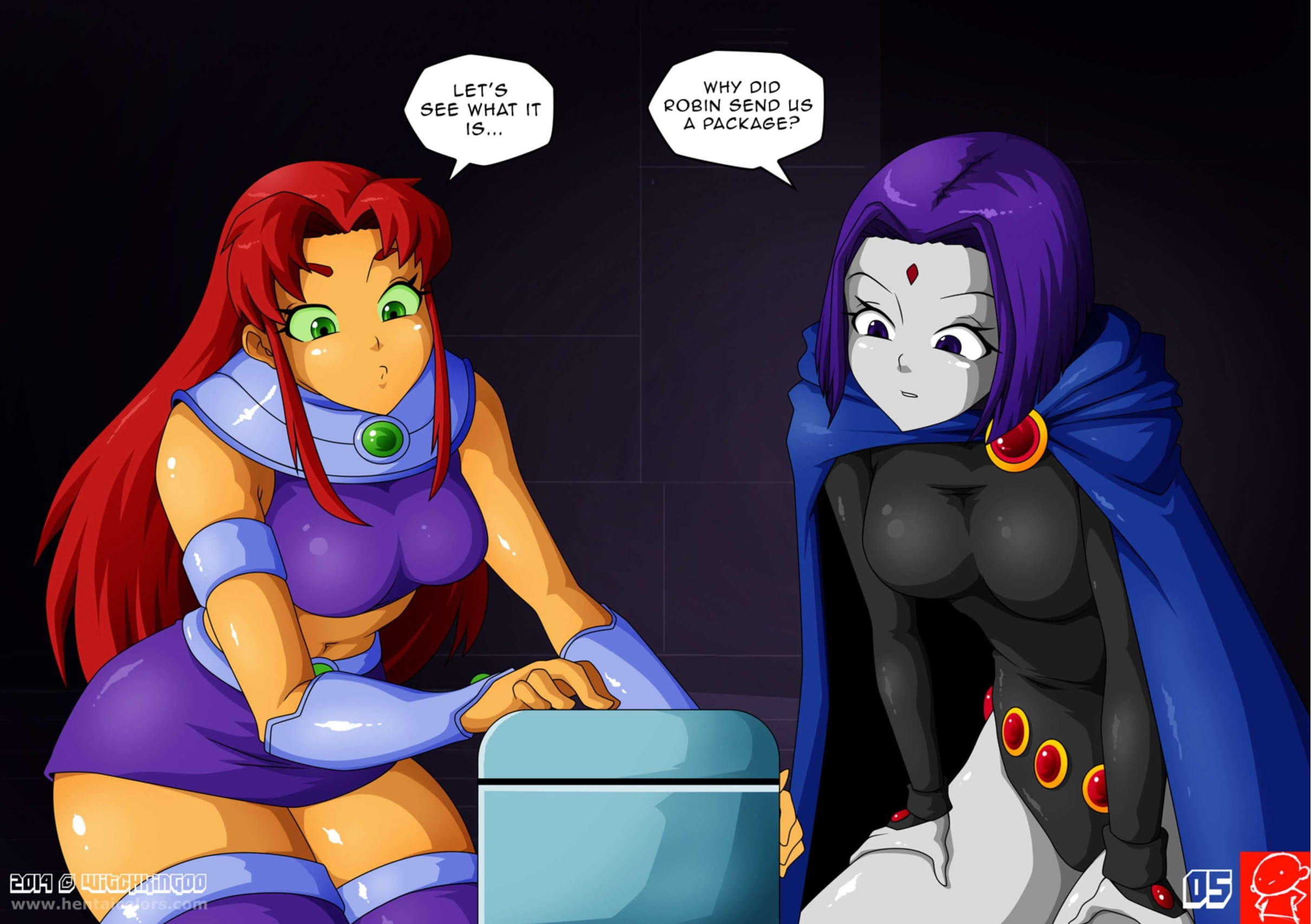 Teen Titans – The Magic Crystal [Witchking00], Teen Titans – The Magic Crystal, page 6 of 63