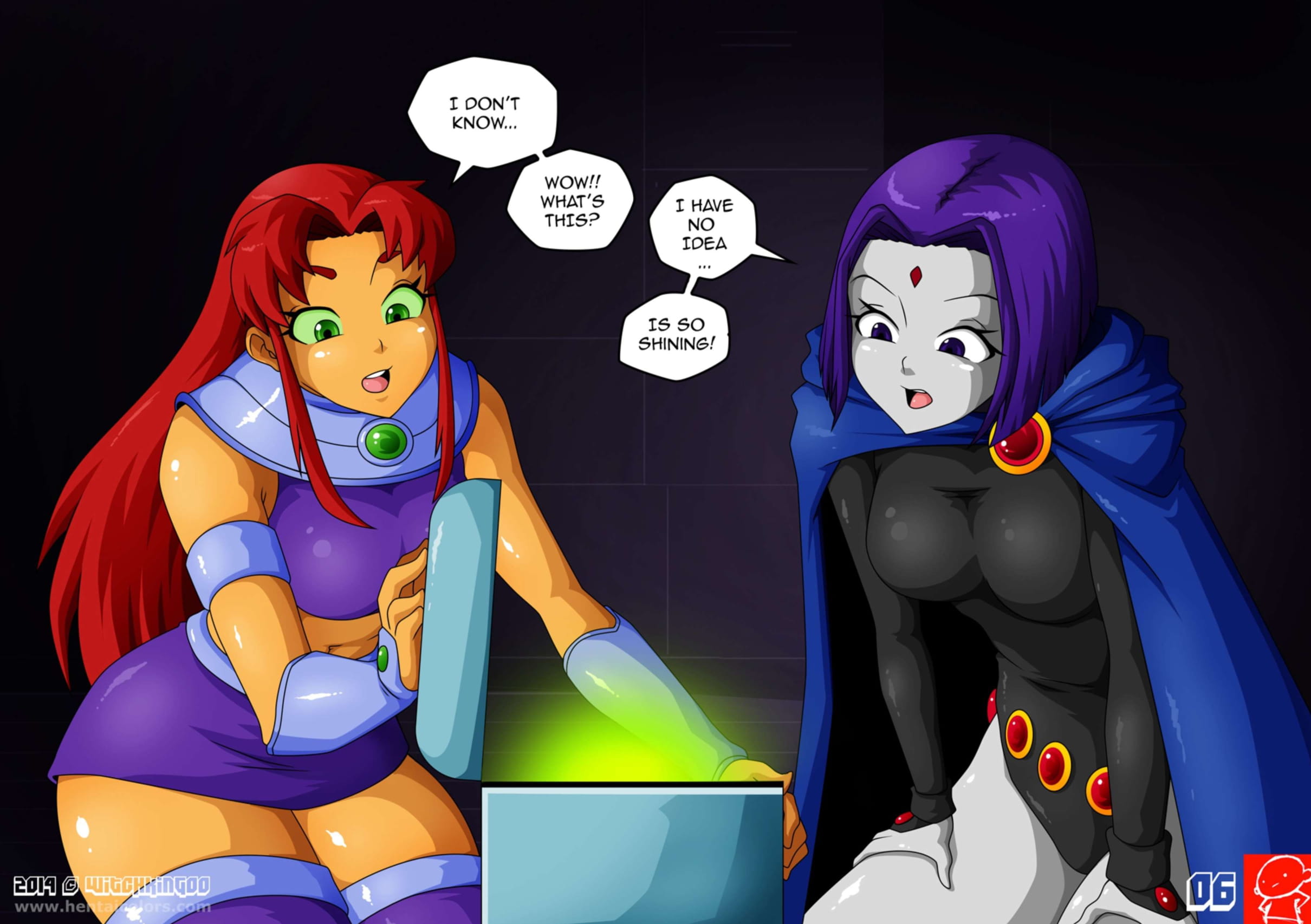 Teen Titans – The Magic Crystal [Witchking00], Teen Titans – The Magic Crystal, page 7 of 63