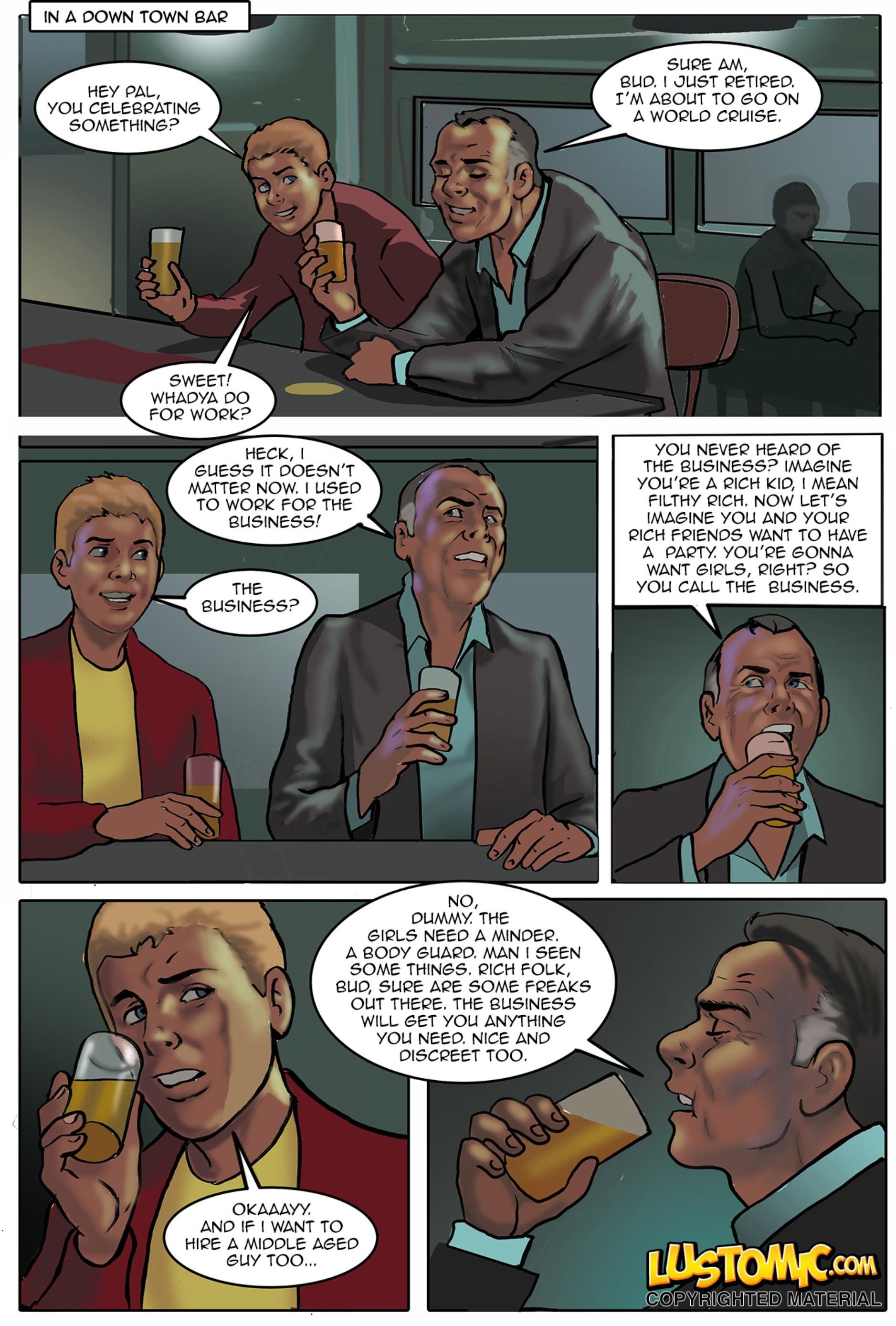 The Business [Lustomic], The Business, page 1 of 21