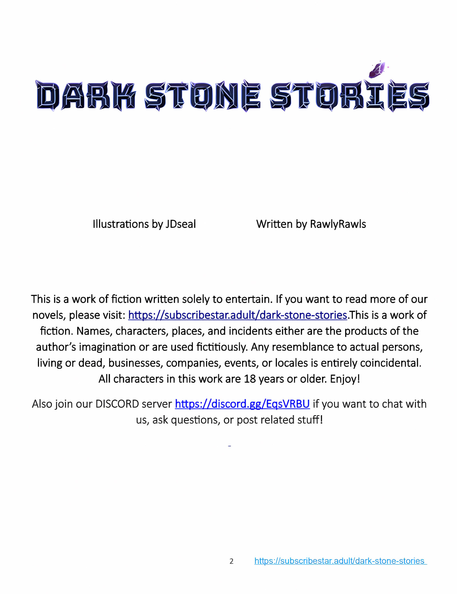 The Dark Stone [JDseal], The Dark Stone (10), page 2 of 28