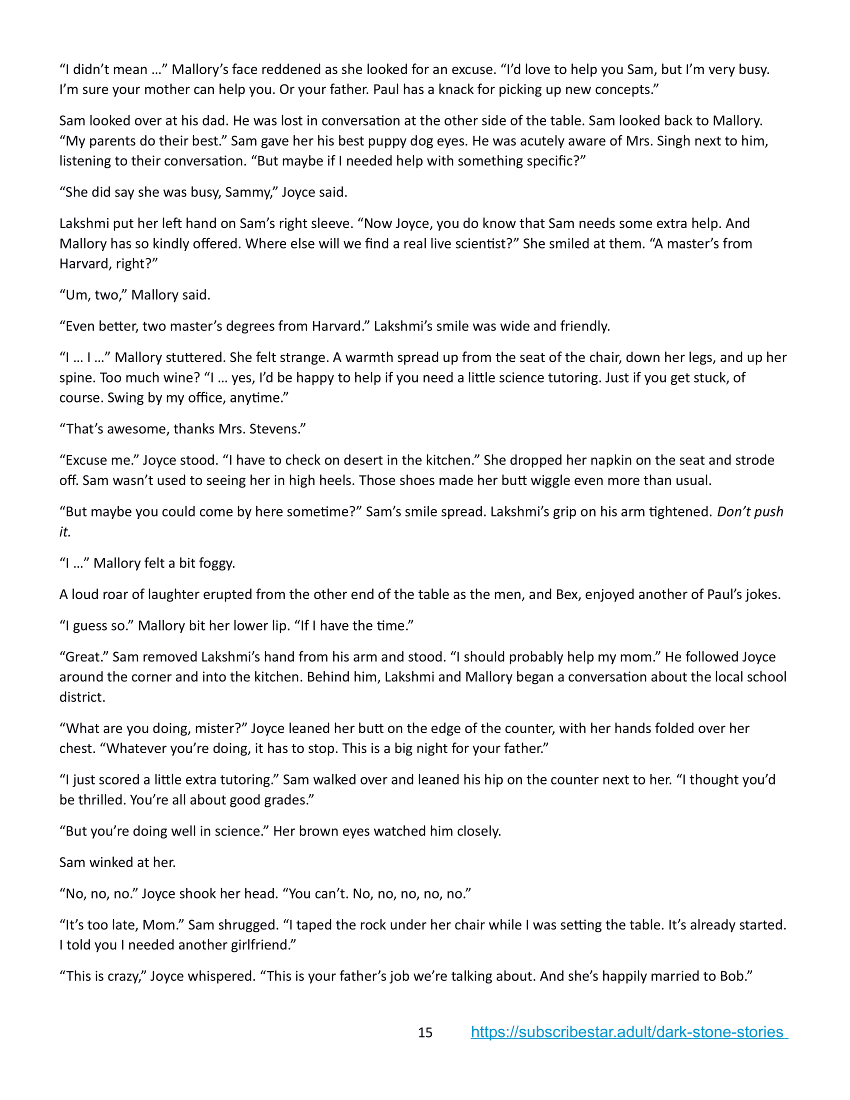 The Dark Stone [JDseal], The Dark Stone (7), page 15 of 22