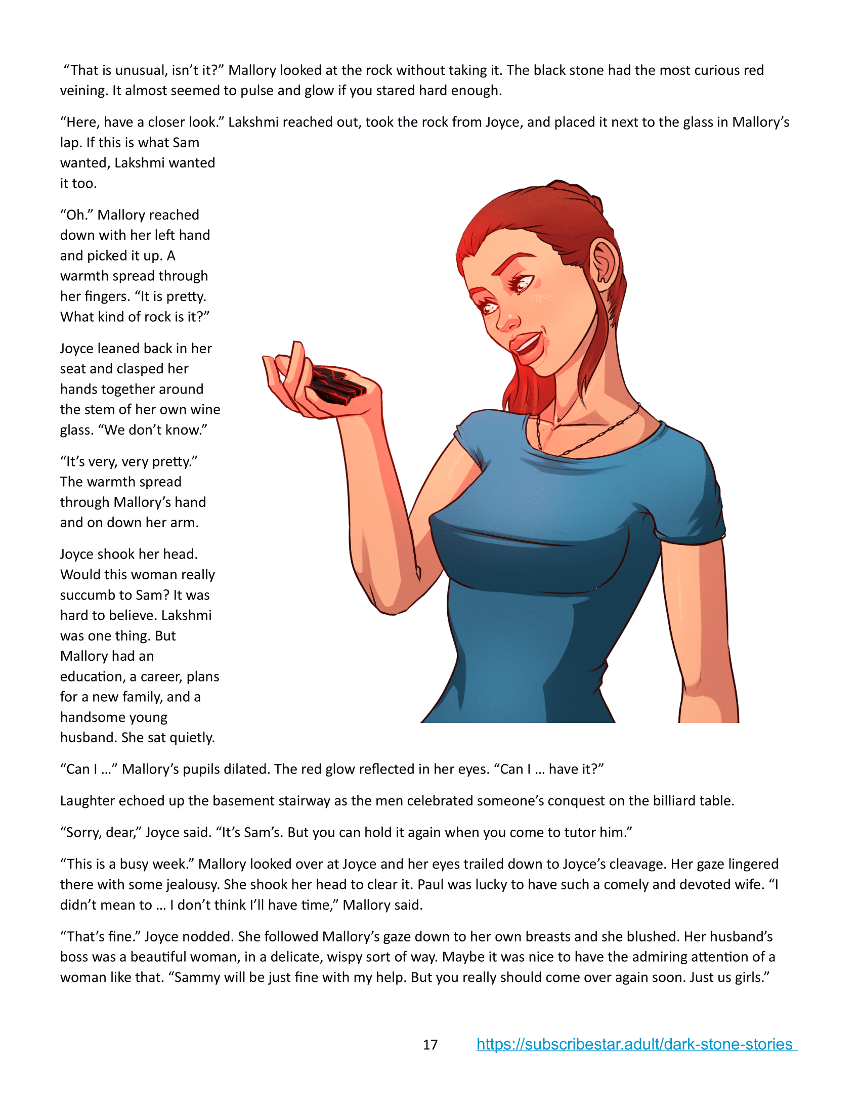 The Dark Stone [JDseal], The Dark Stone (7), page 17 of 22