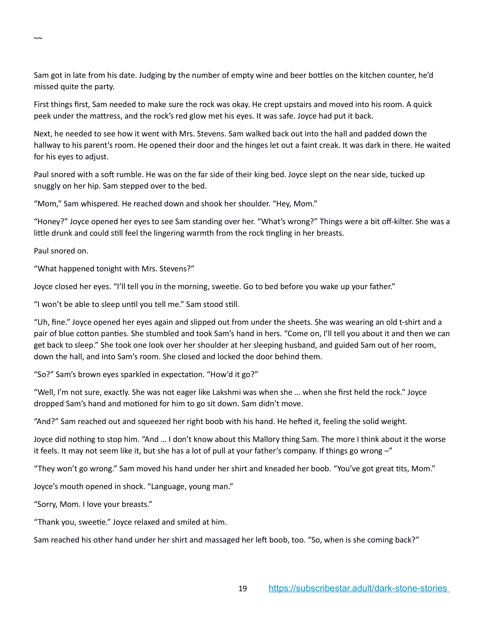 The Dark Stone [JDseal], The Dark Stone (7), page 19 of 22