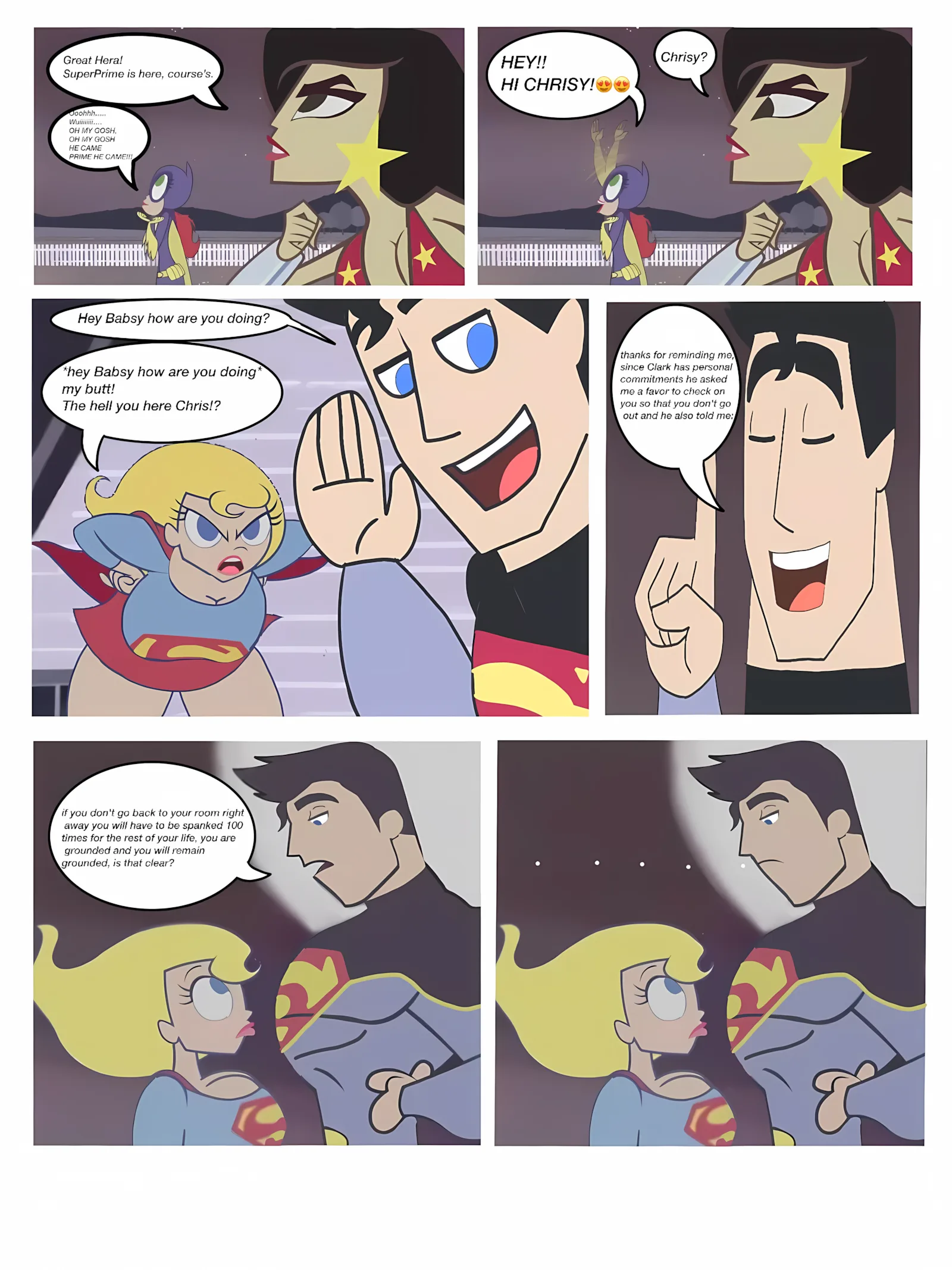 The Girl’s Punishment [Djpaint96], The Girl’s Punishment, page 7 of 32