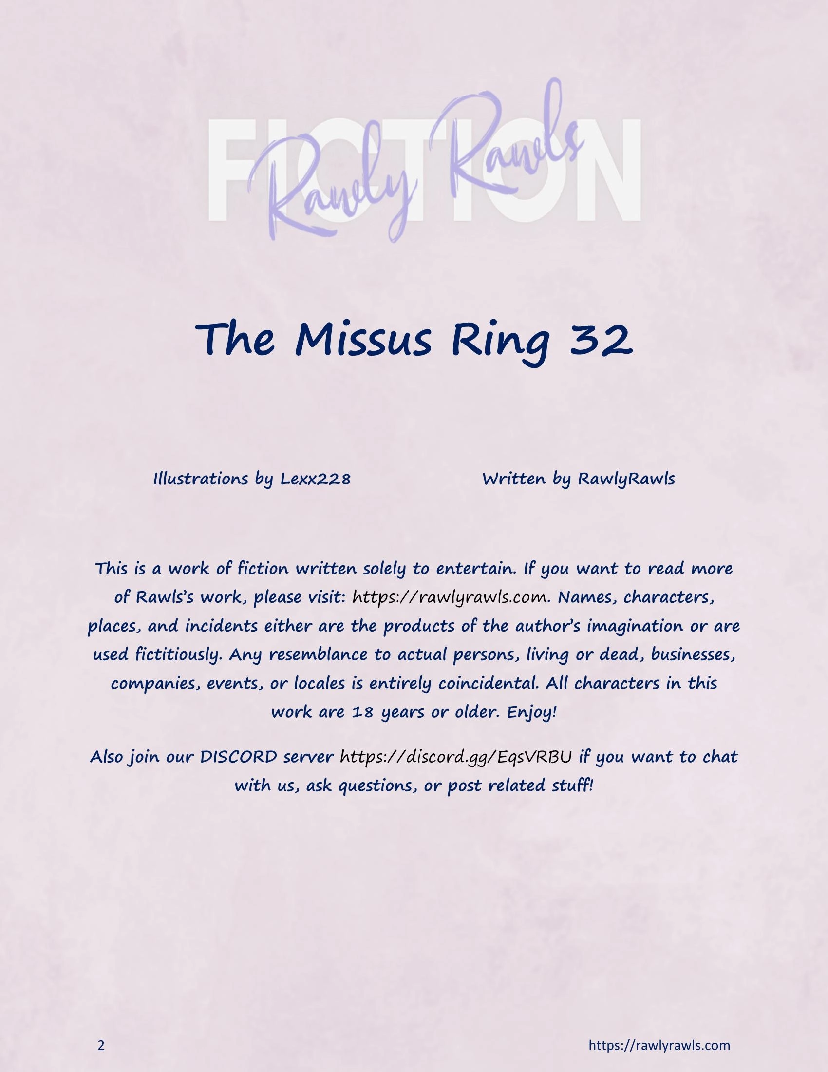 The Missus Ring 31-38 [Lexx228], The Missus Ring 32, page 2 of 13