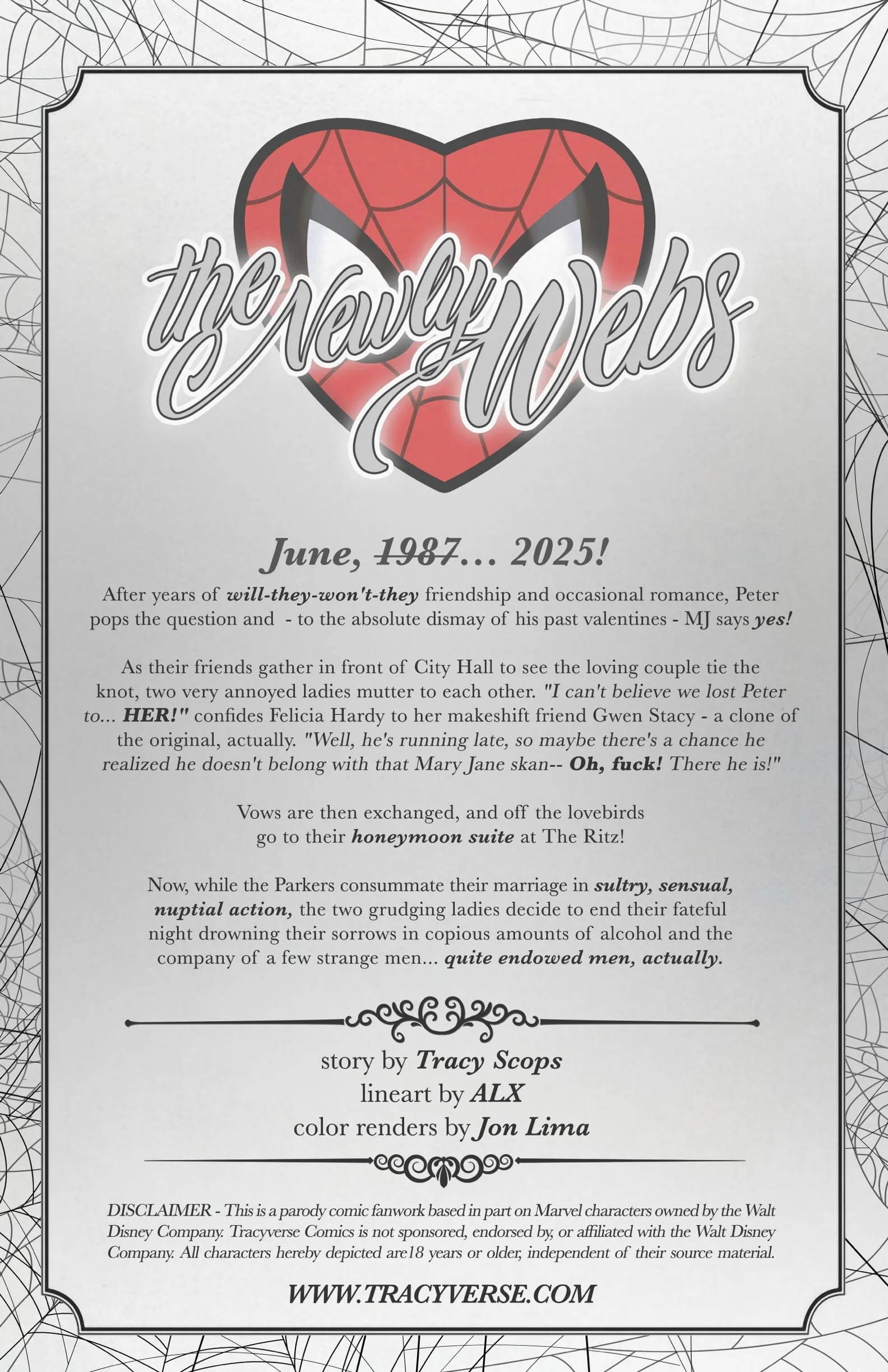 The Newly Webs (Spider-Man), 1 . The Newly Webs - Chapter 1 [Tracy Scops], page 2 of 15