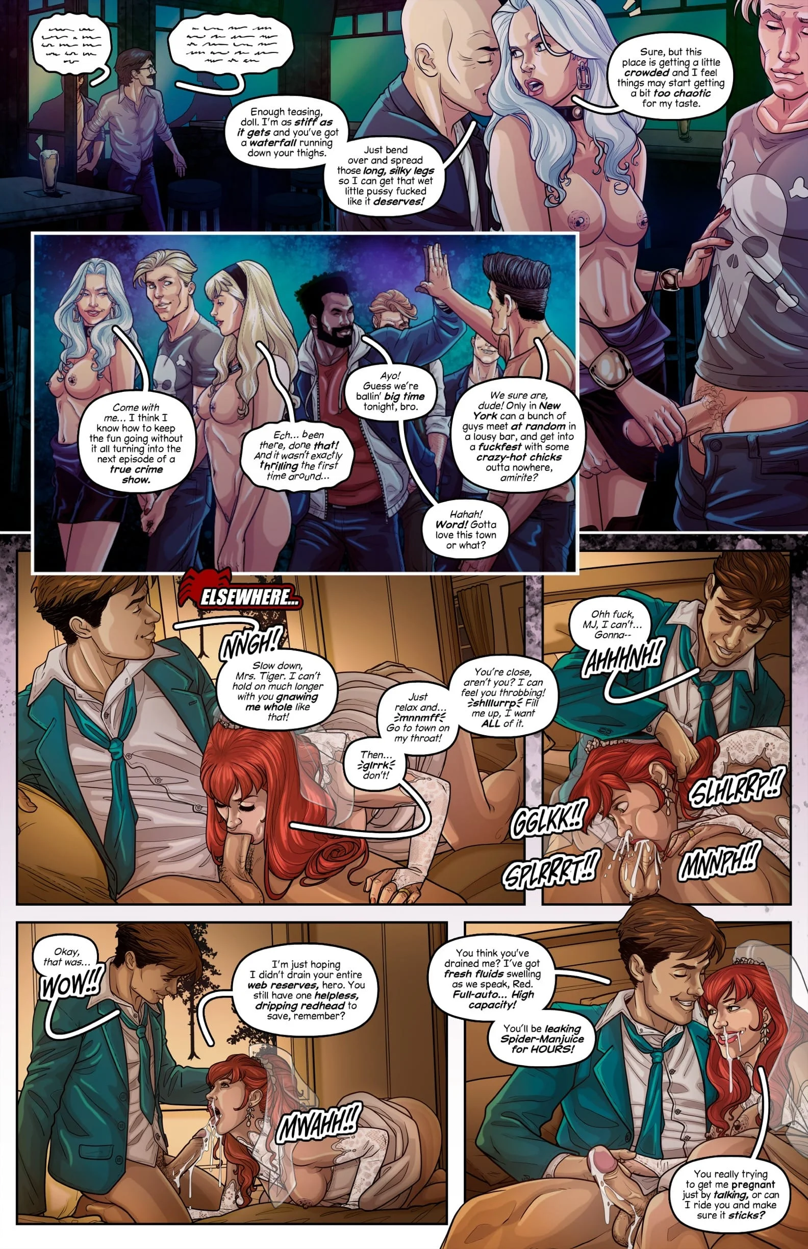 The Newly Webs (Spider-Man), 1 . The Newly Webs - Chapter 1 [Tracy Scops], page 7 of 15