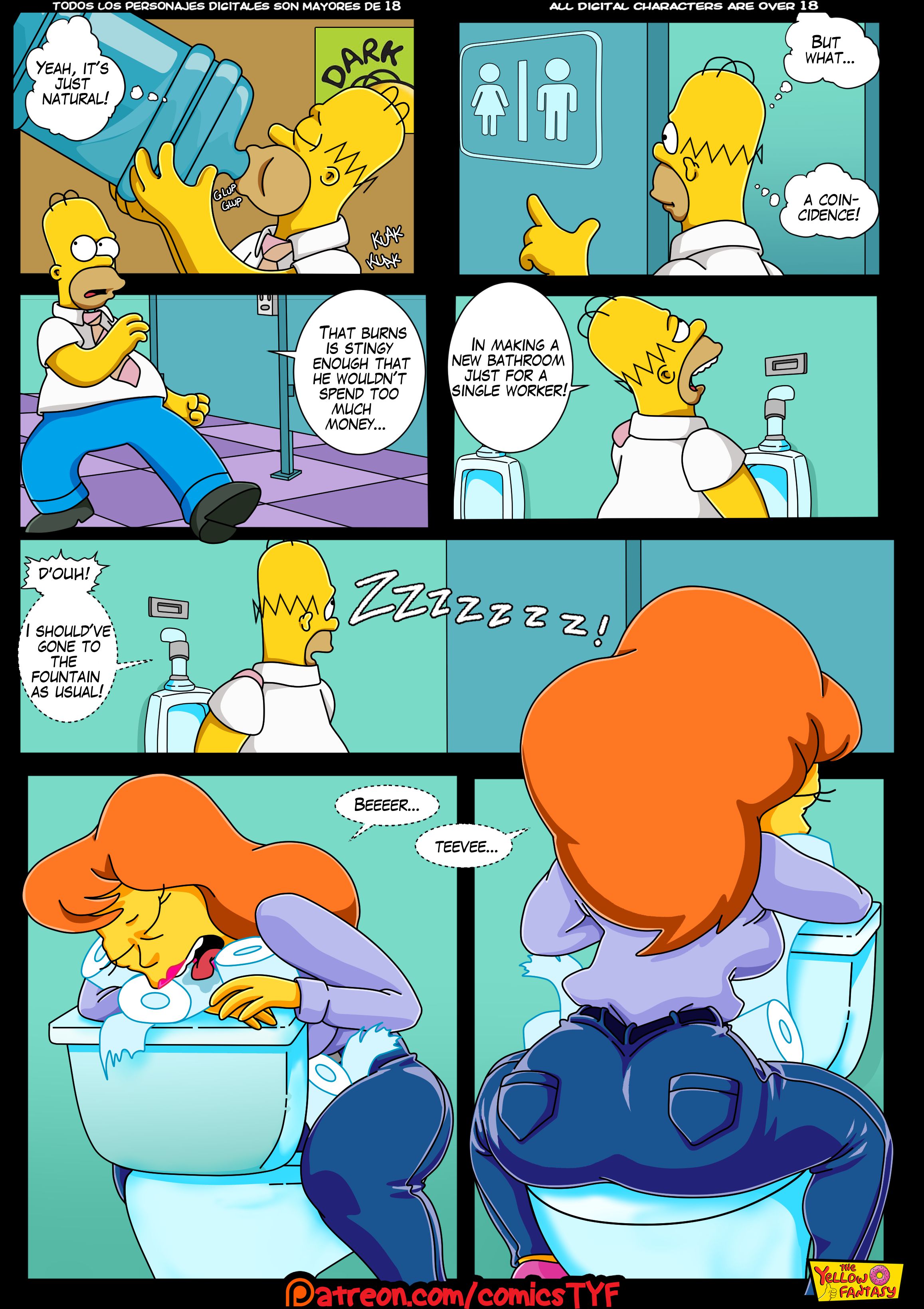 The Yellow Fantasy Series [The Simpsons], Radioactive Love - Chapter 1.5, page 10 of 31