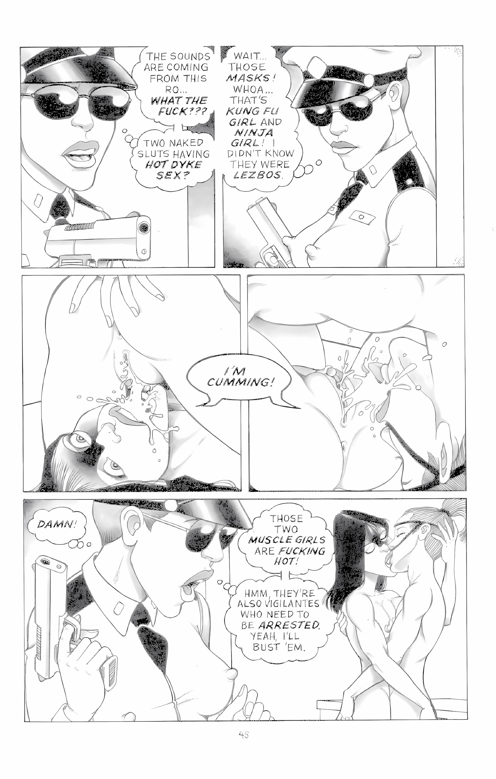 The sexual misadventures of Kung-Fu Girl [Kono Yaro – Suke Bei], The sexual misadventures of Kung-Fu Girl, page 44 of 83