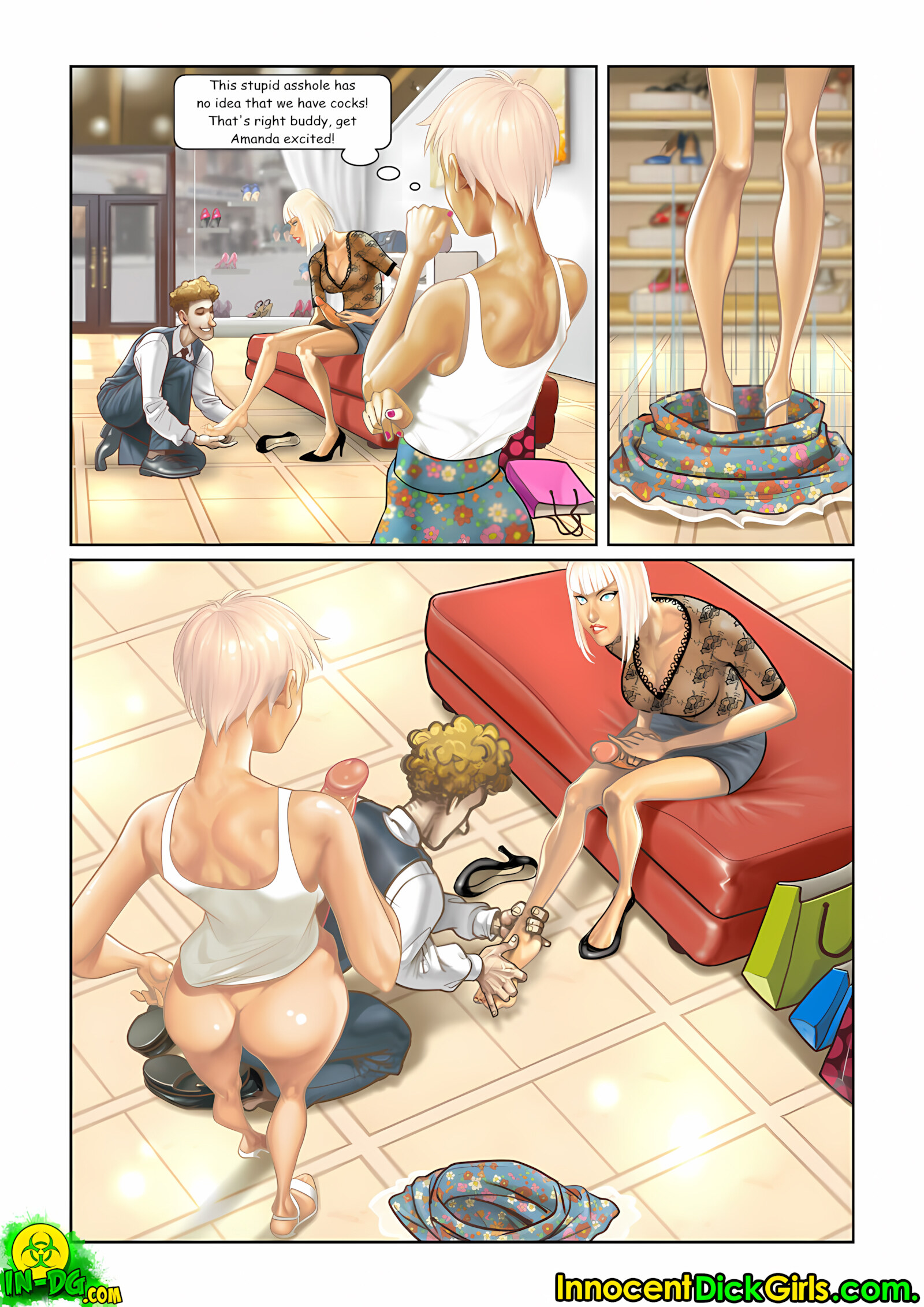 The Shopaholic [InnocentDickGirls], The Shopaholic, page 8 of 14