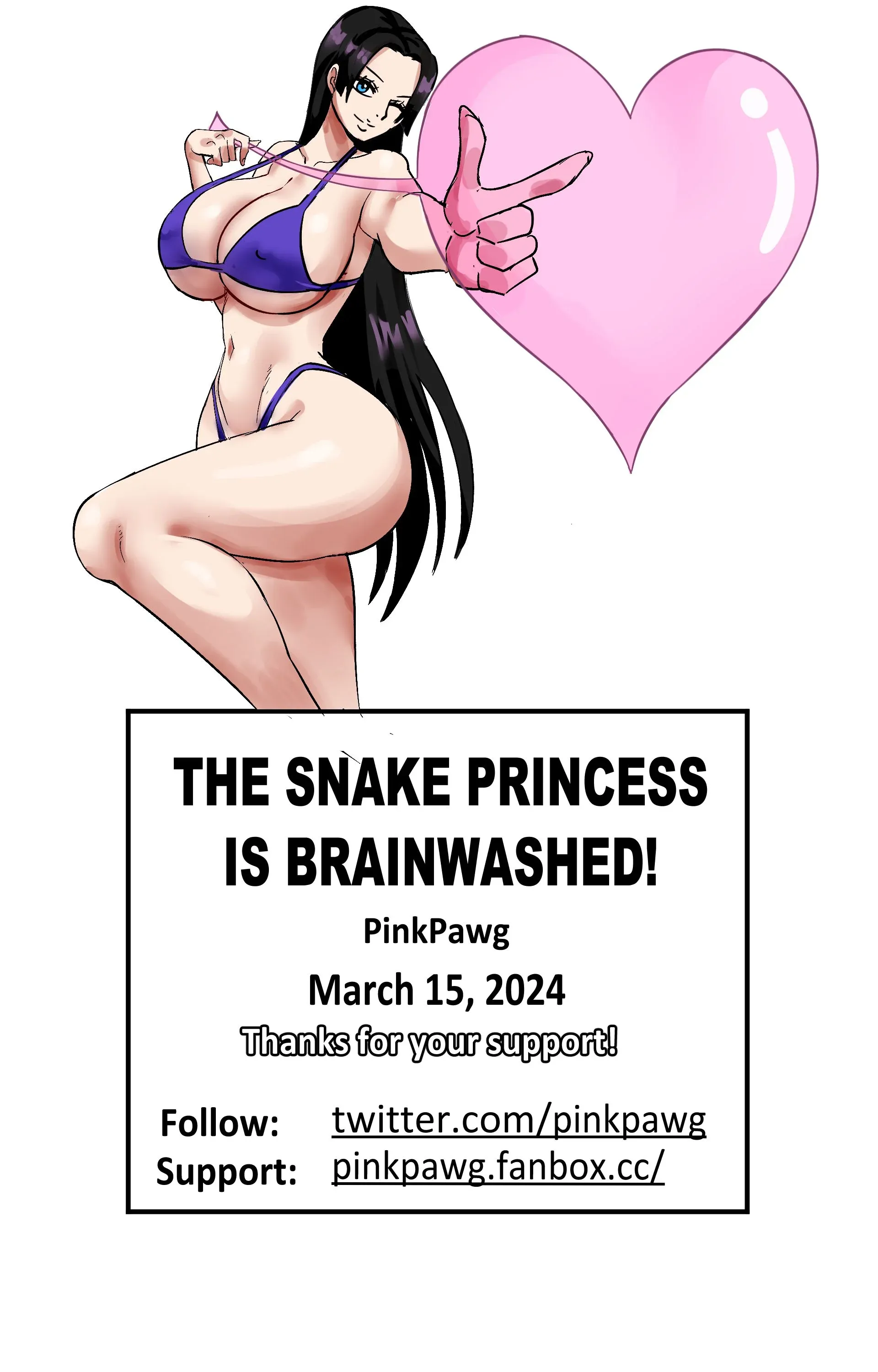 The Snake Princess is Brainwashed! (One Piece), 1 . The Snake Princess is Brainwashed! - Chapter 1 [Pink Pawg], page 47 of 47