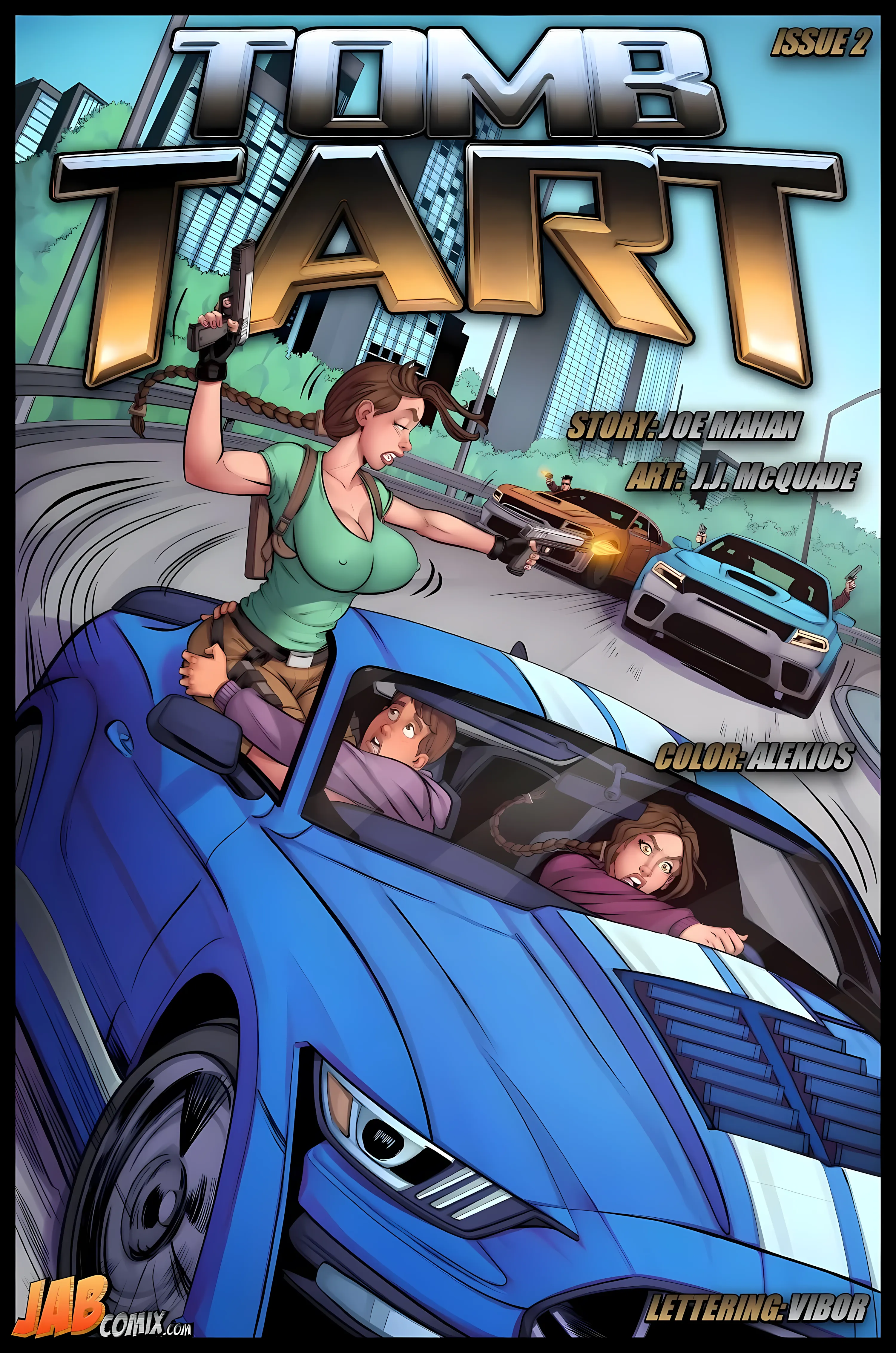 Tomb Tart [Jabcomix], 2 . Tomb Tart - Issue 2 (Tomb Raider), page 1 of 14