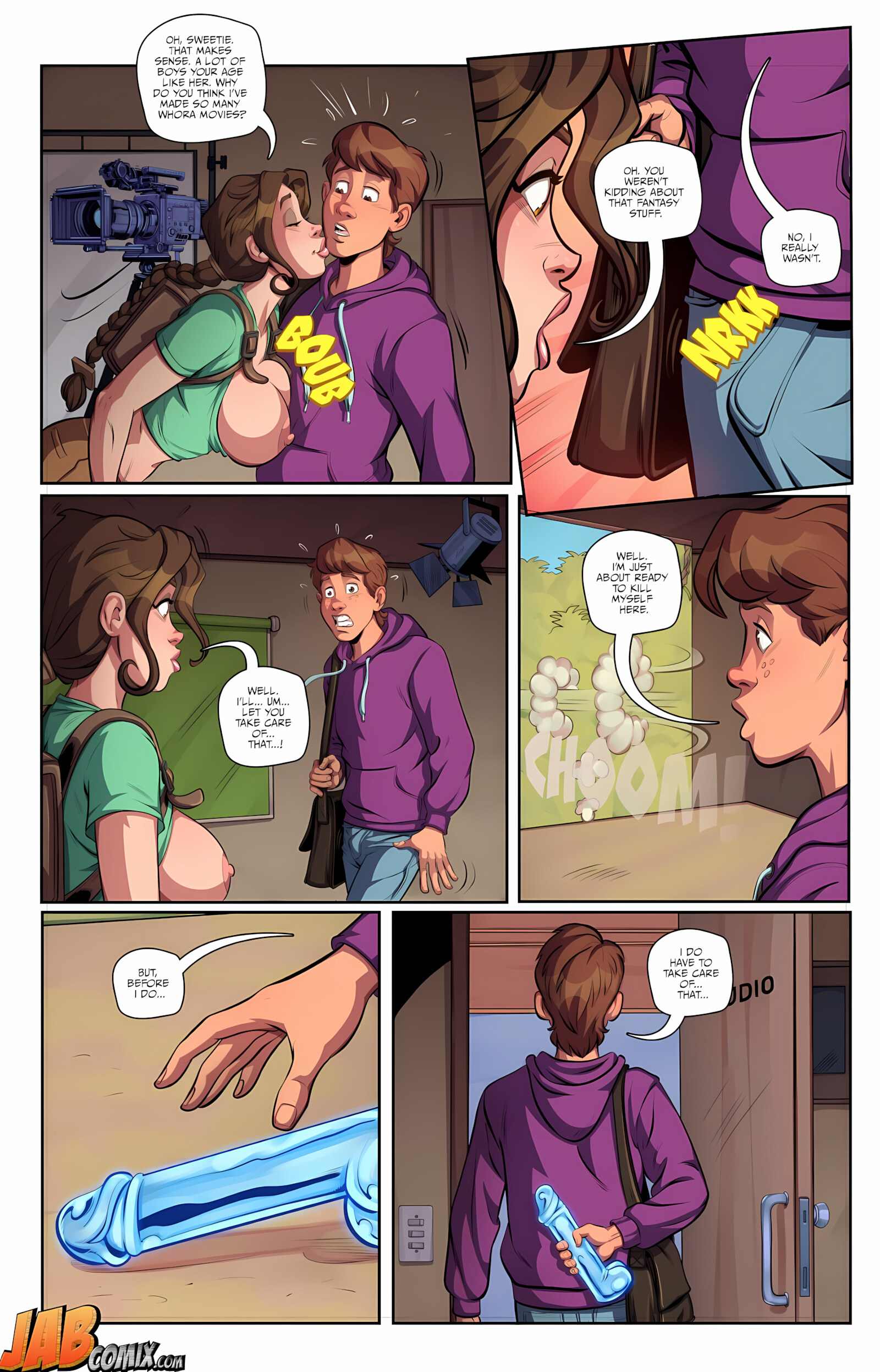 Tomb Tart [Jabcomix], 1 . Tomb Tart - Issue 1 (Tomb Raider), page 13 of 26