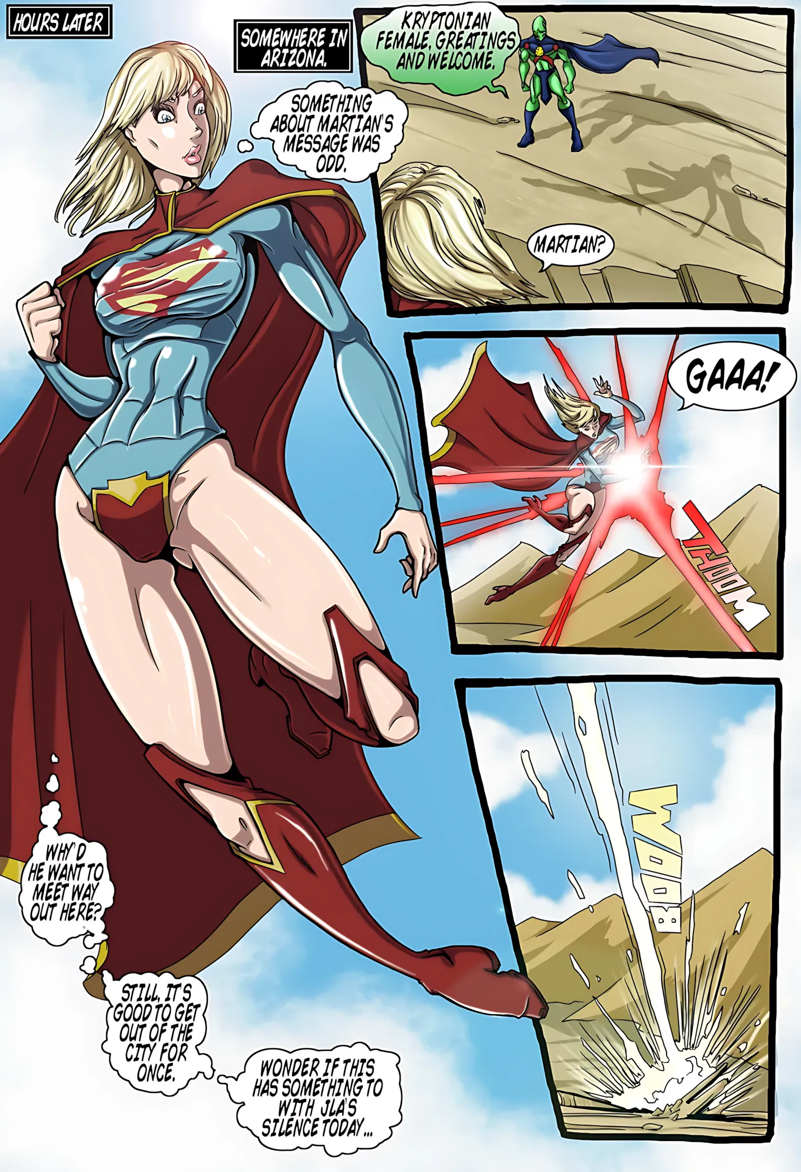True Injustice – Supergirl (Superman), 1 . True Injustice - Chapter 1 [Genex], page 19 of 53
