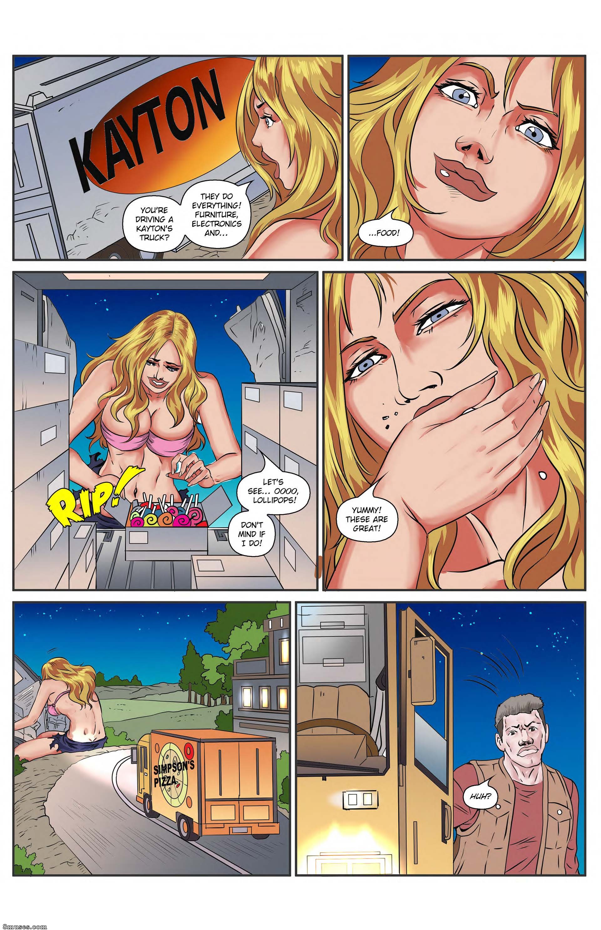 Unstoppable Hunger [GiantessFan], Unstoppable Hunger 3, page 8 of 22