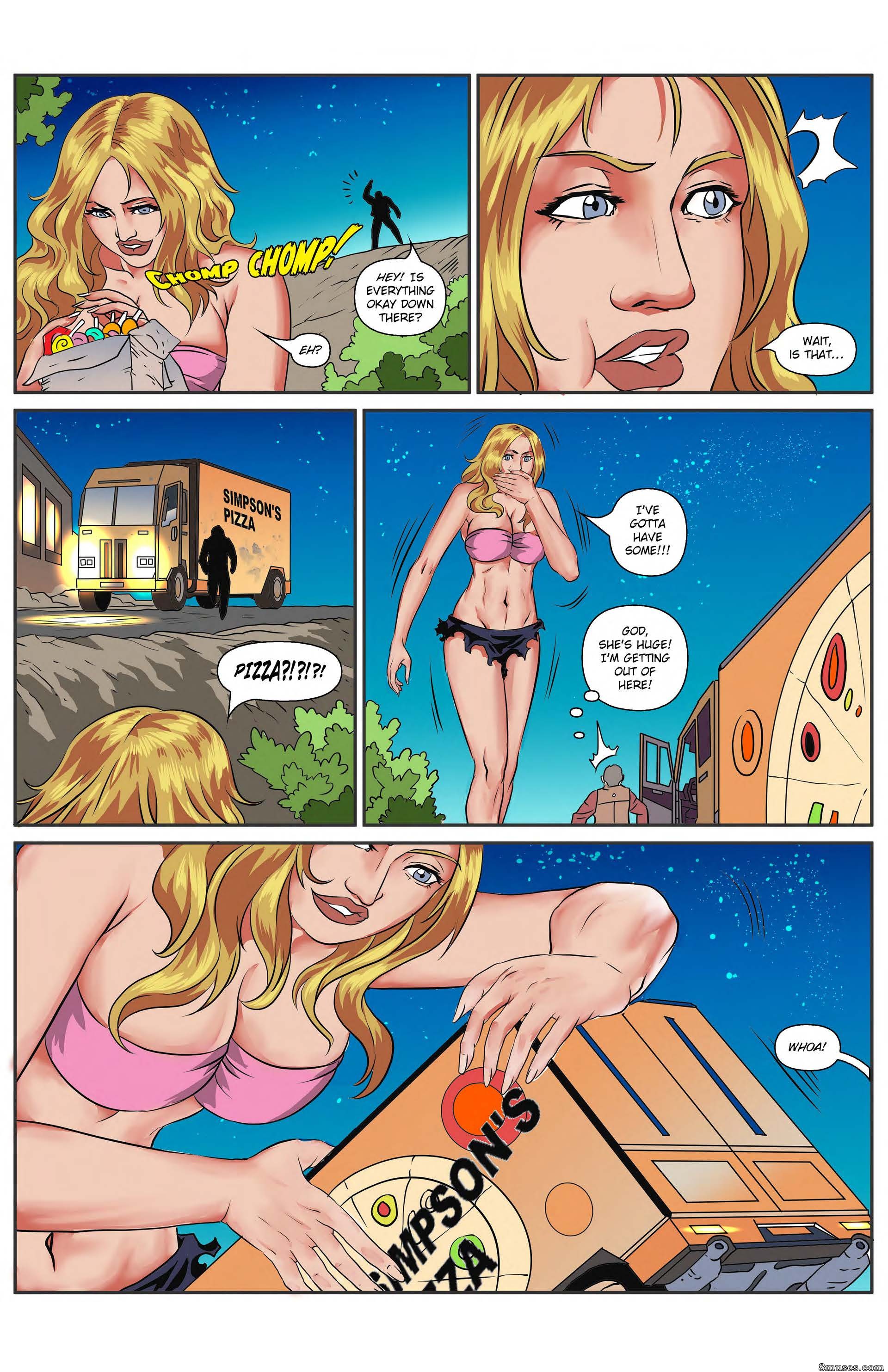 Unstoppable Hunger [GiantessFan], Unstoppable Hunger 3, page 9 of 22