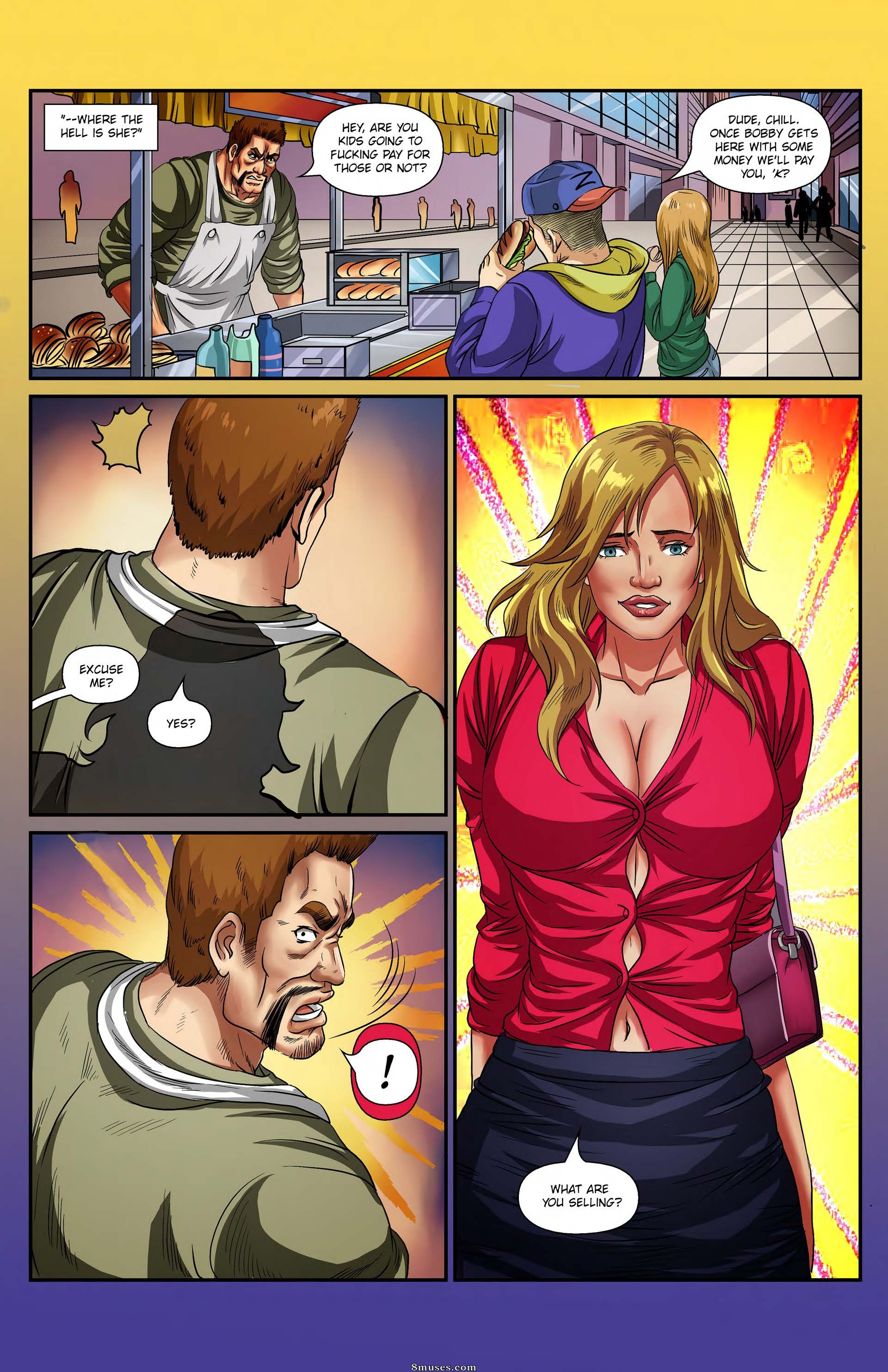 Unstoppable Hunger [GiantessFan], Unstoppable Hunger 2, page 9 of 22