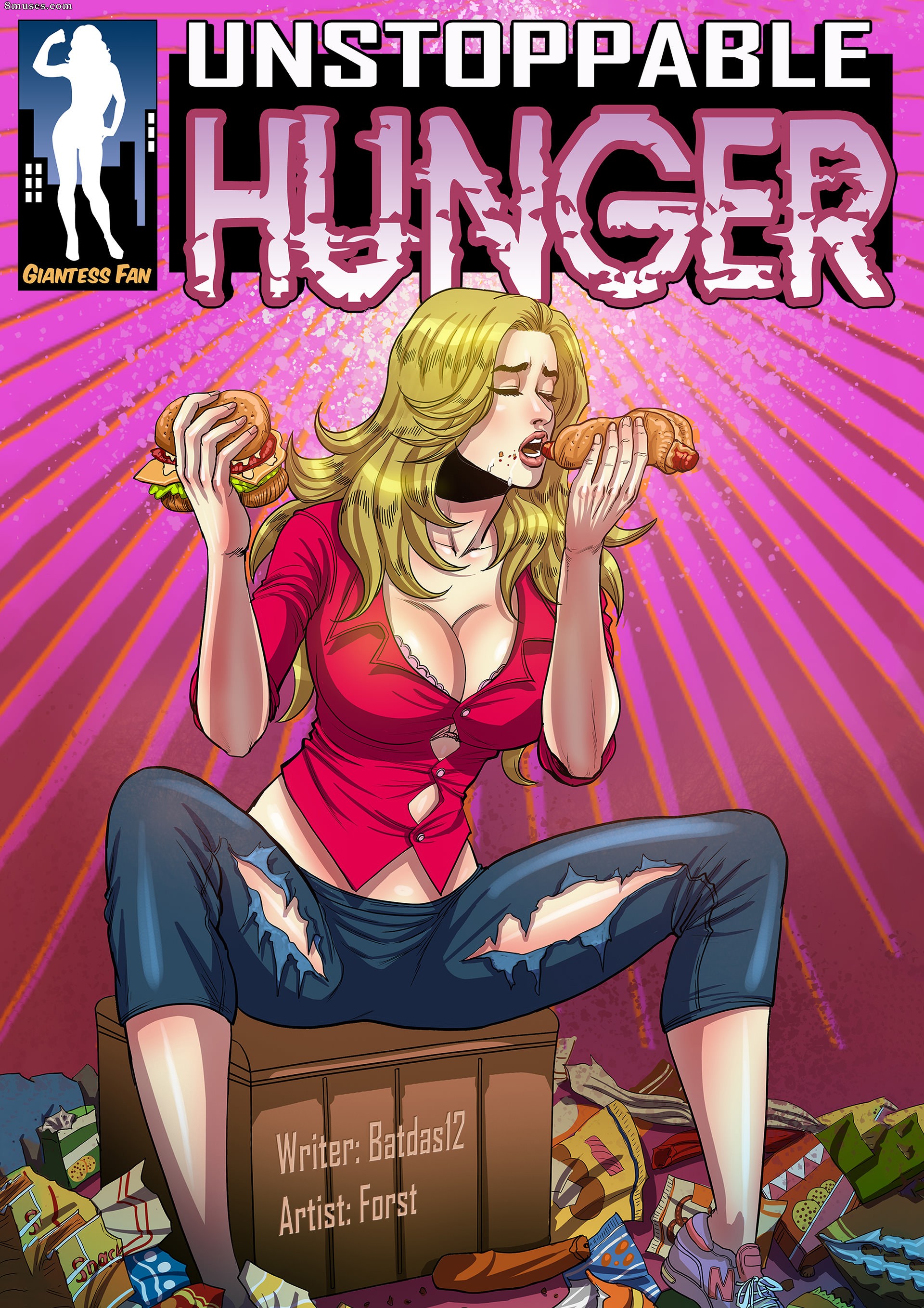 Unstoppable Hunger [GiantessFan], Unstoppable Hunger 1, page 1 of 22