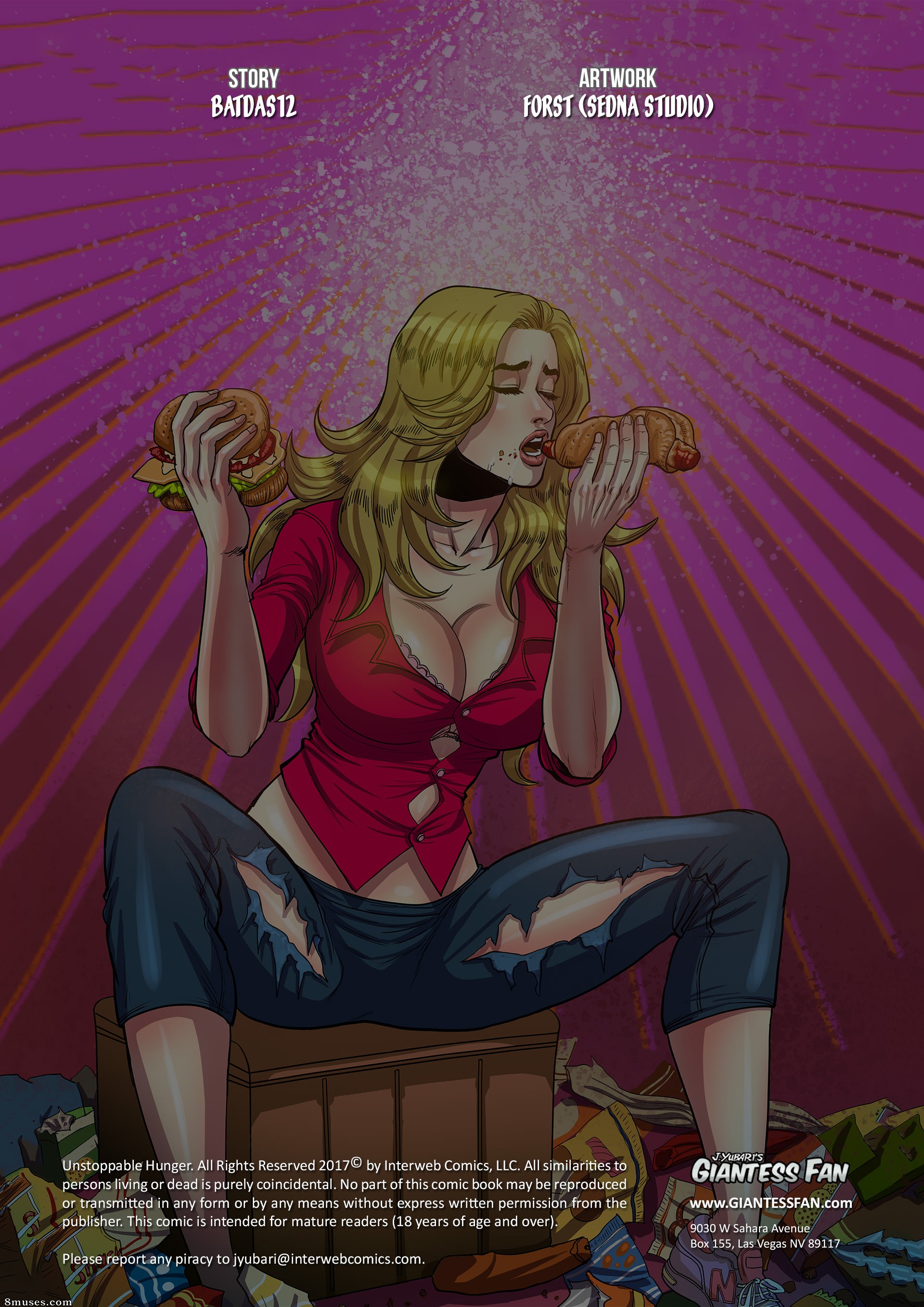 Unstoppable Hunger [GiantessFan], Unstoppable Hunger 1, page 2 of 22