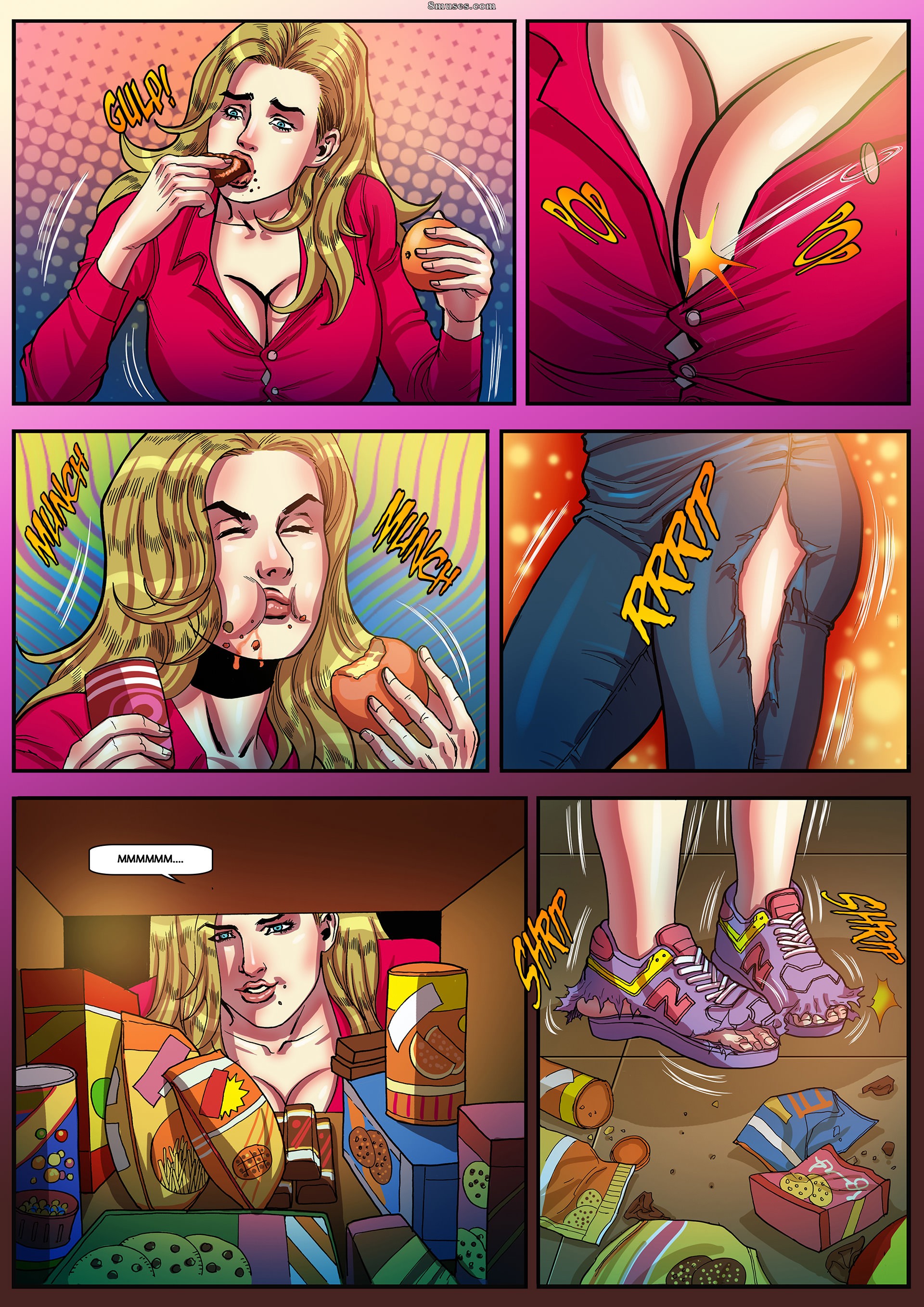Unstoppable Hunger [GiantessFan], Unstoppable Hunger 1, page 12 of 22
