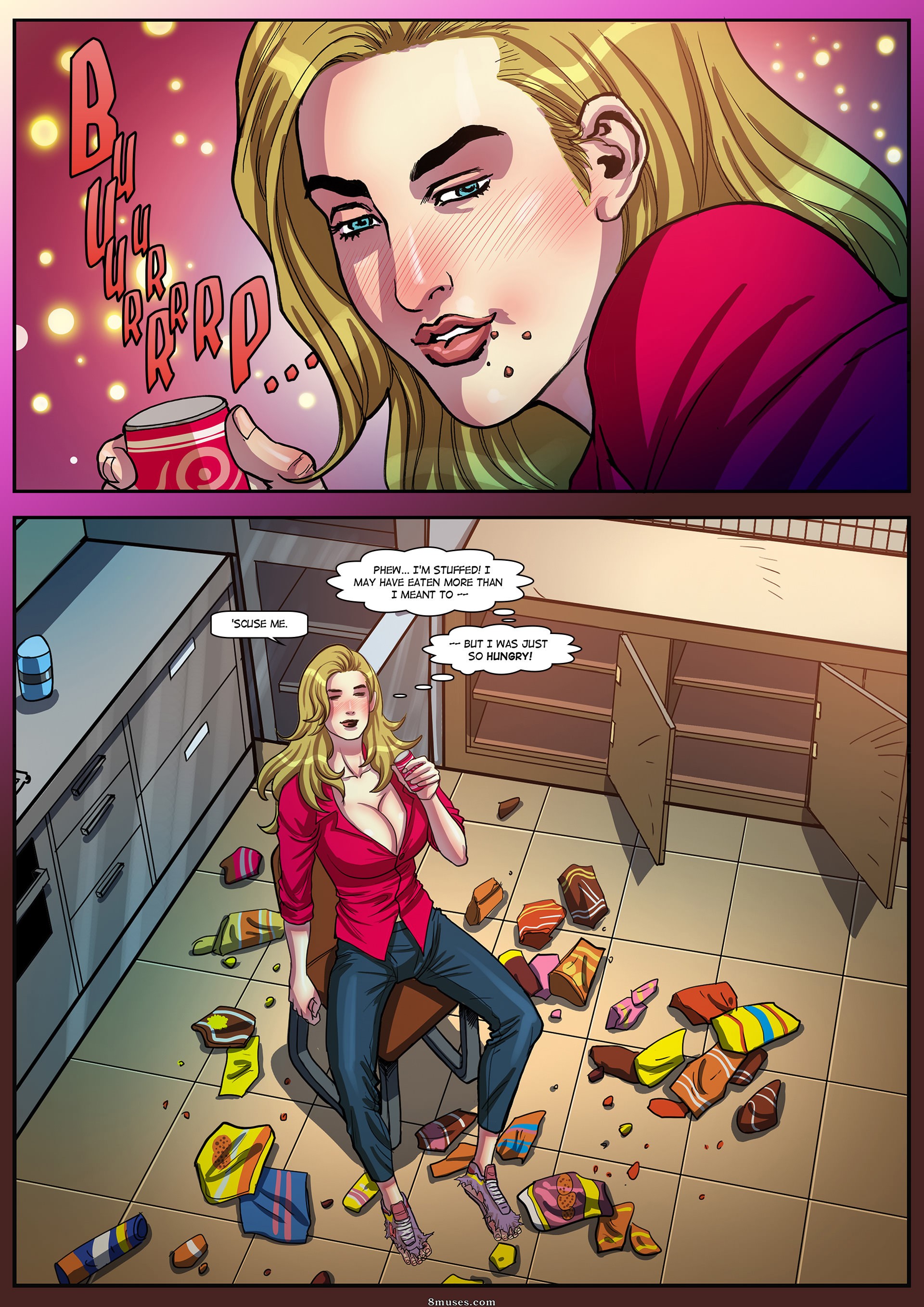 Unstoppable Hunger [GiantessFan], Unstoppable Hunger 1, page 13 of 22