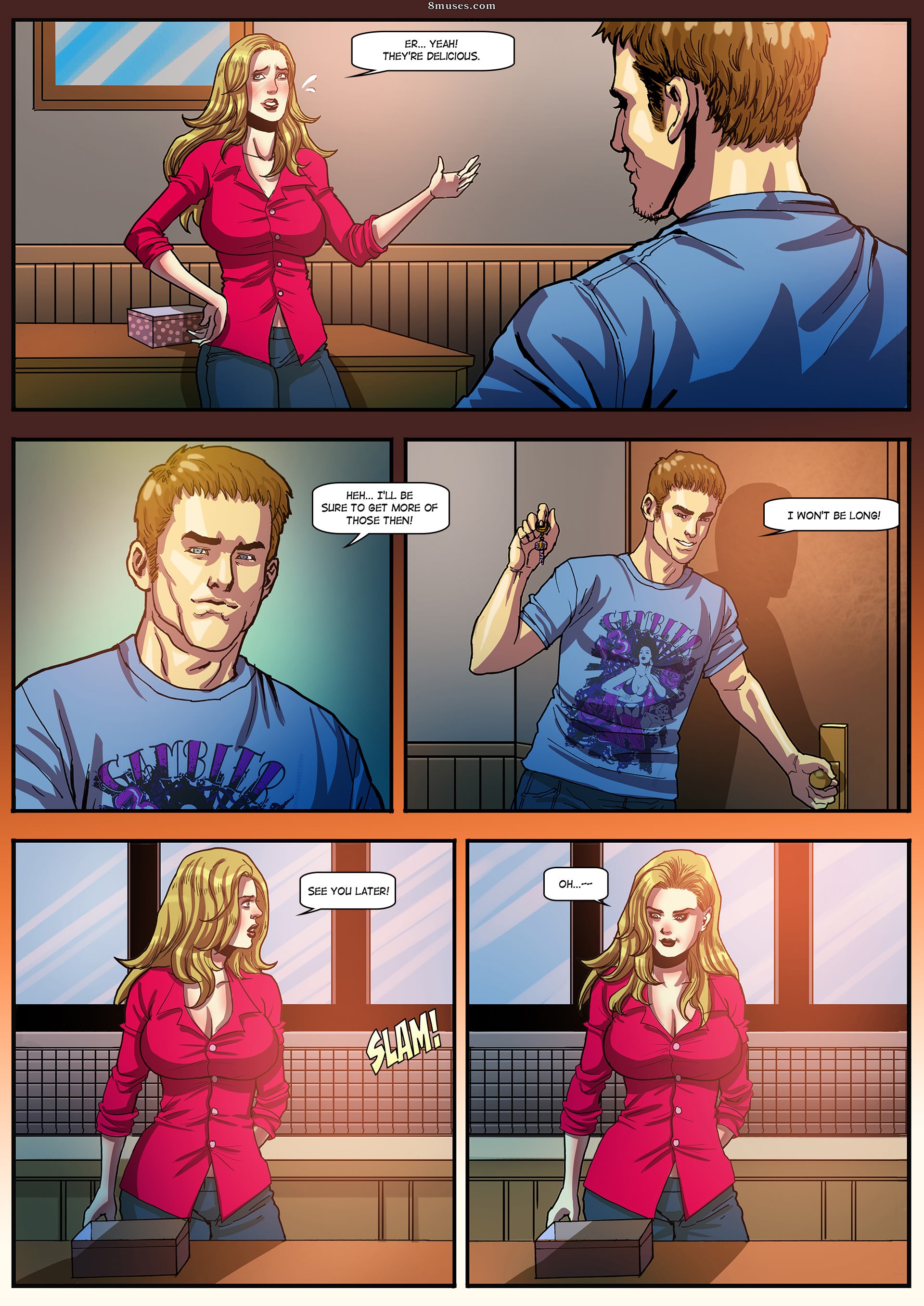 Unstoppable Hunger [GiantessFan], Unstoppable Hunger 1, page 9 of 22
