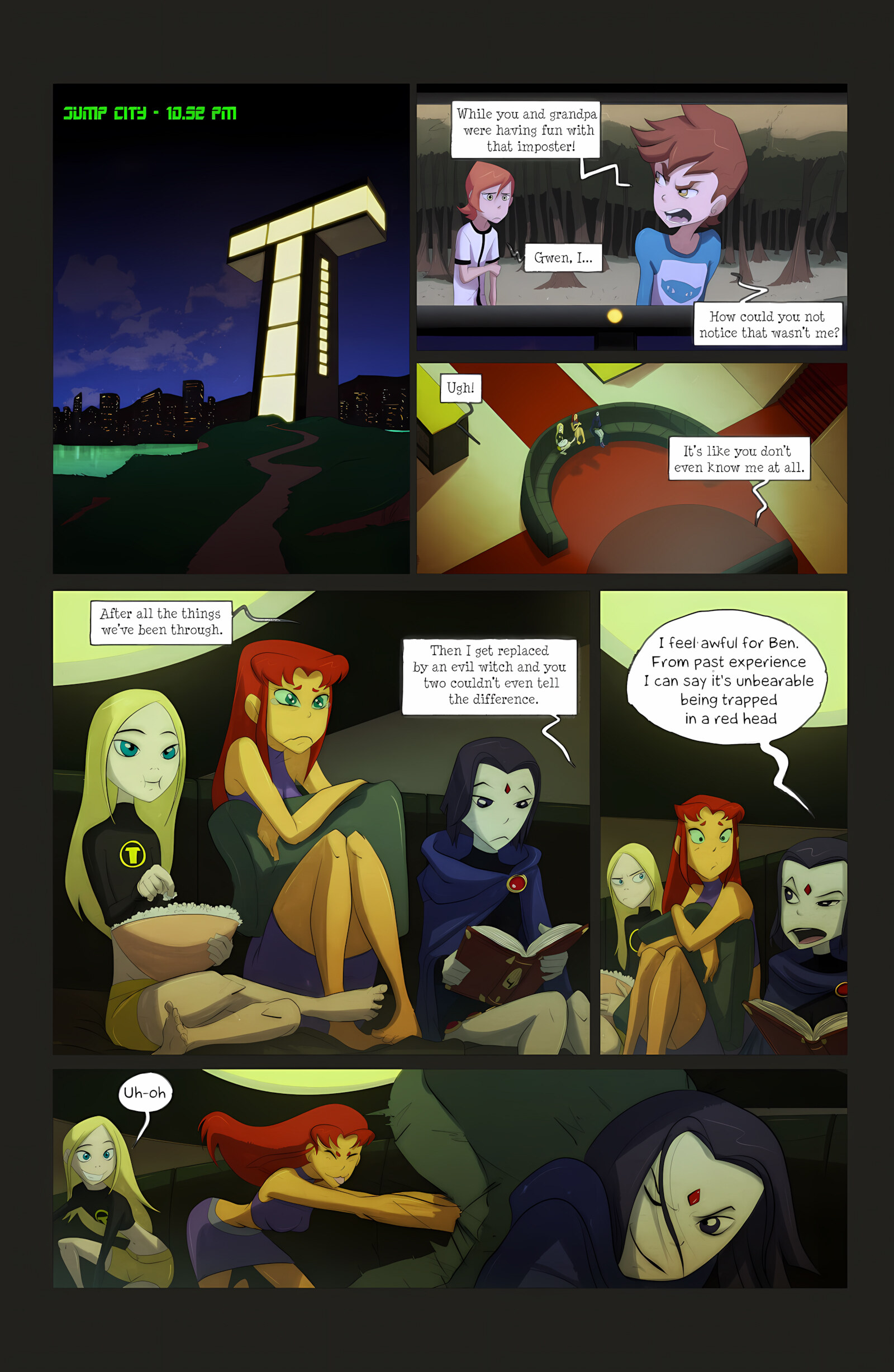 A Few Less Titans [Fixxxer], A Few Less Titans, page 1 of 12