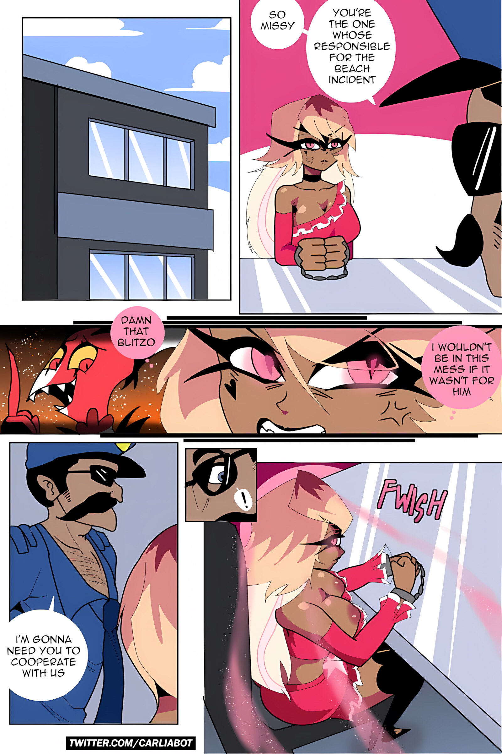 Verosika Interrogation [Carliabot], Verosika Interrogation, page 1 of 11