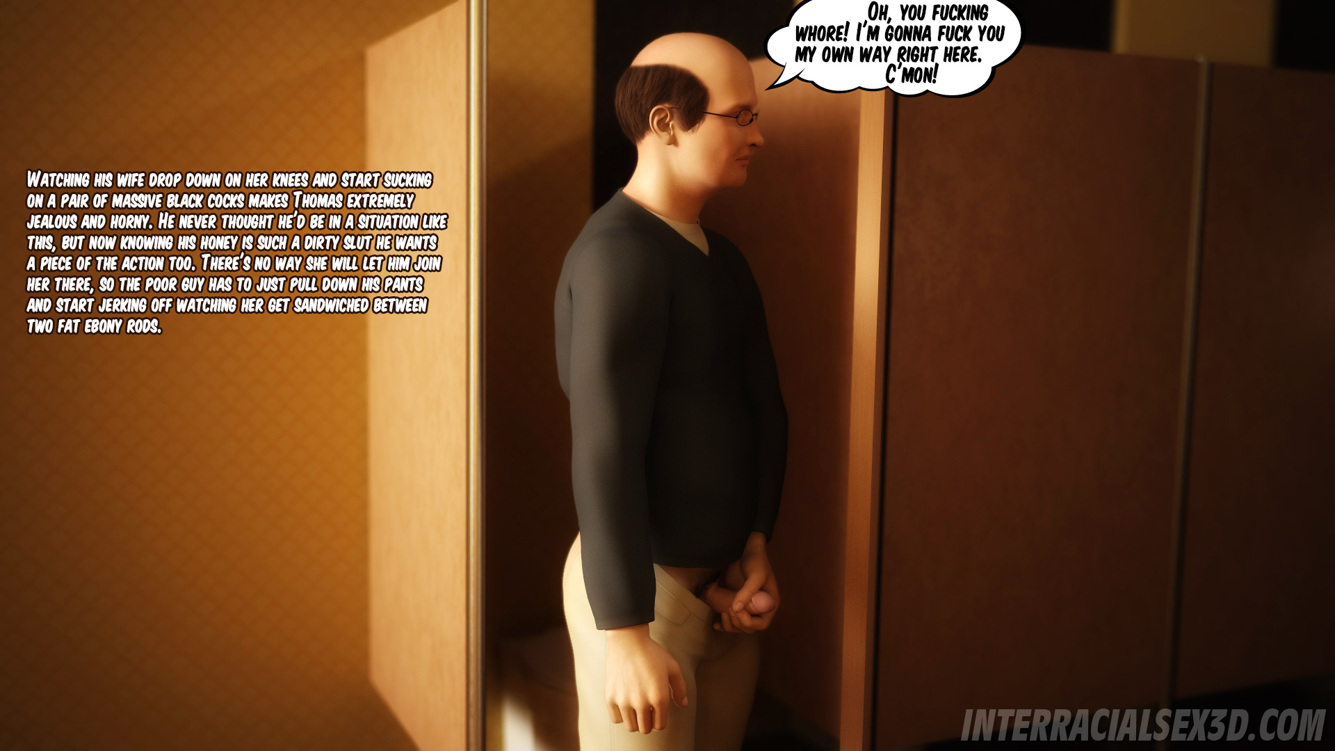 Wedding Anniversary and Cheating Wife [Interracialsex3D], Wedding Anniversary and Cheating Wife, page 20 of 64