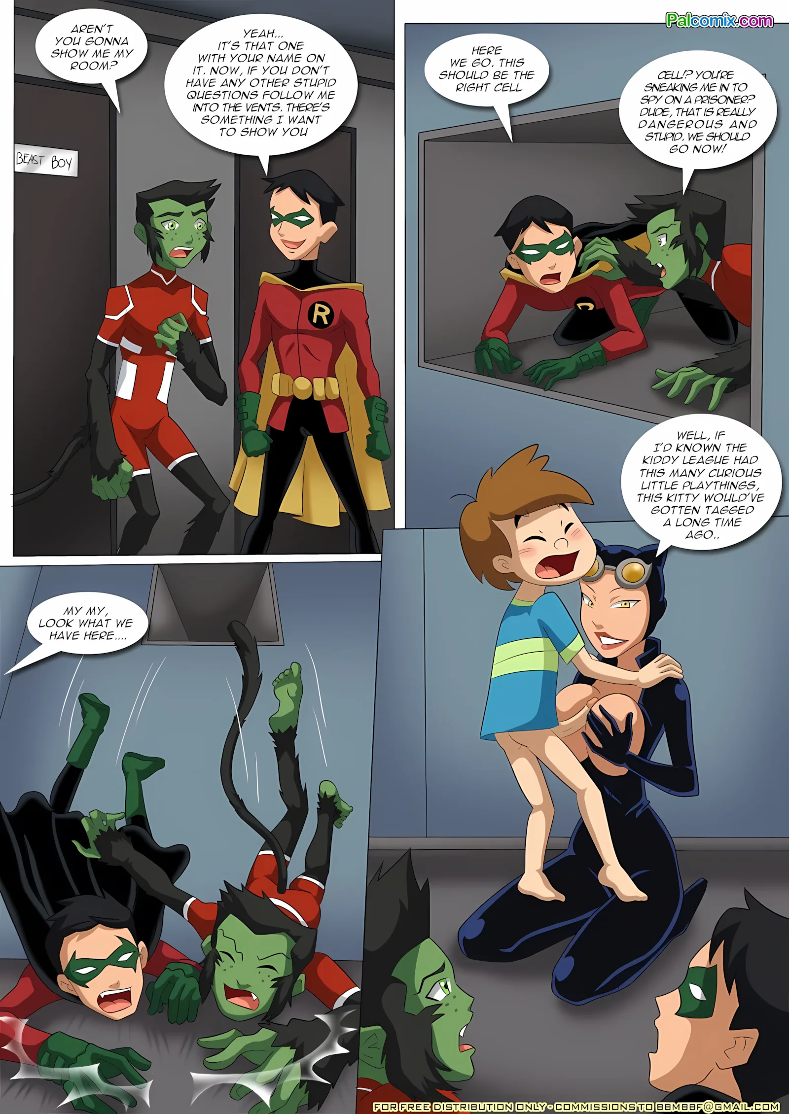 Welcome To The Team (Teen Titans) [PalComix], 1 . Welcome To The Team - (Teen Titans) [PalComix], page 6 of 8