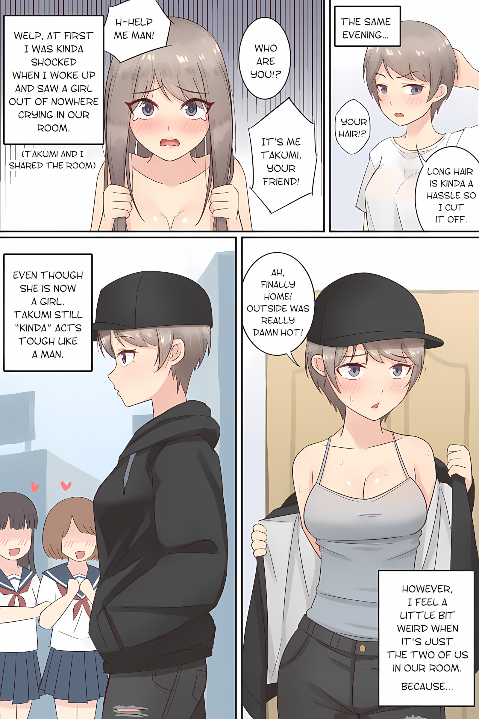 When My Friend Became a Tomboy [RudySaki], When My Friend Became a Tomboy, page 2 of 10