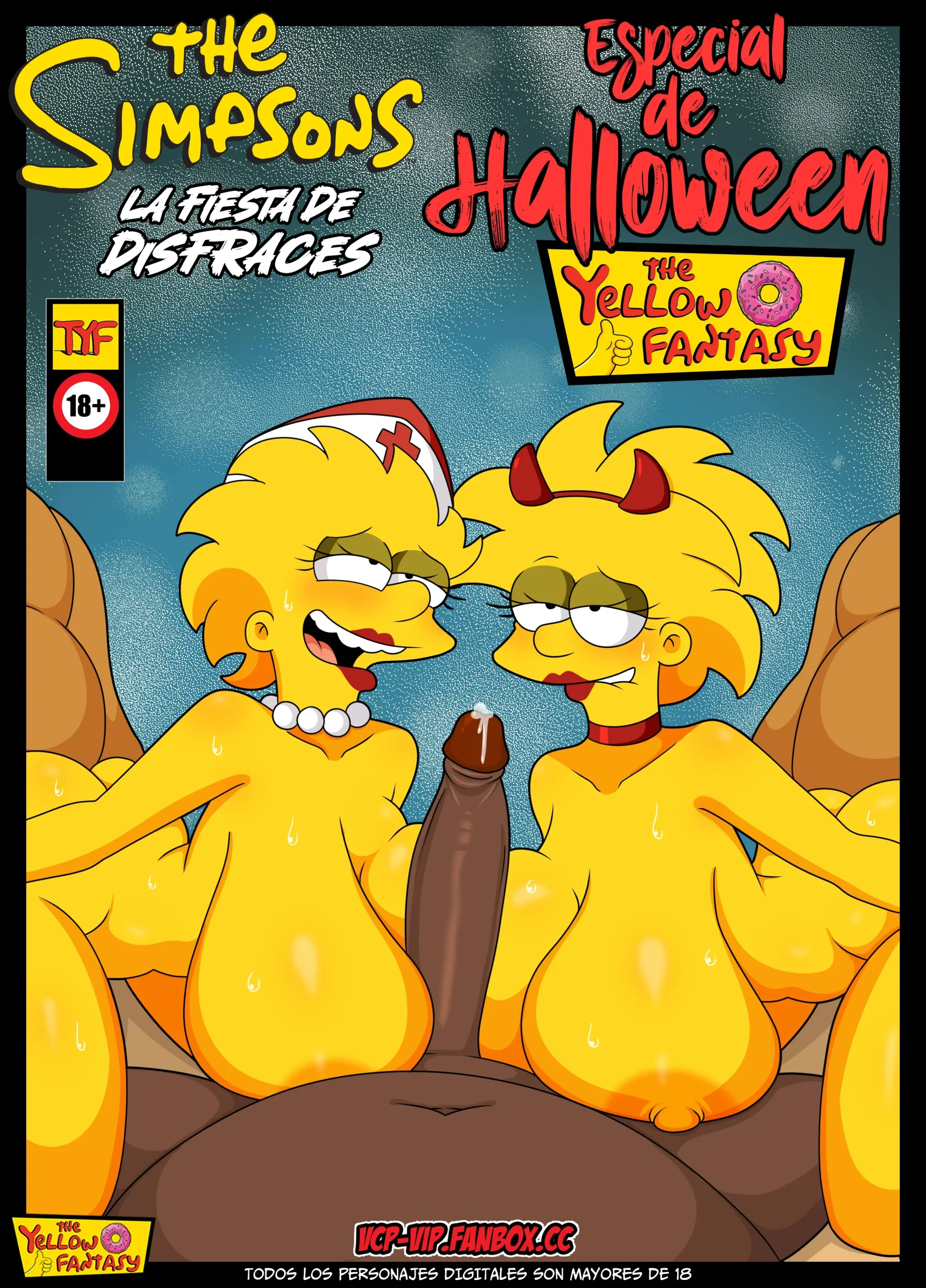 Yellow Fantasy 12: Spooktacular Halloween Party Fun, Spooktacular Halloween Party Fun, page 1 of 10