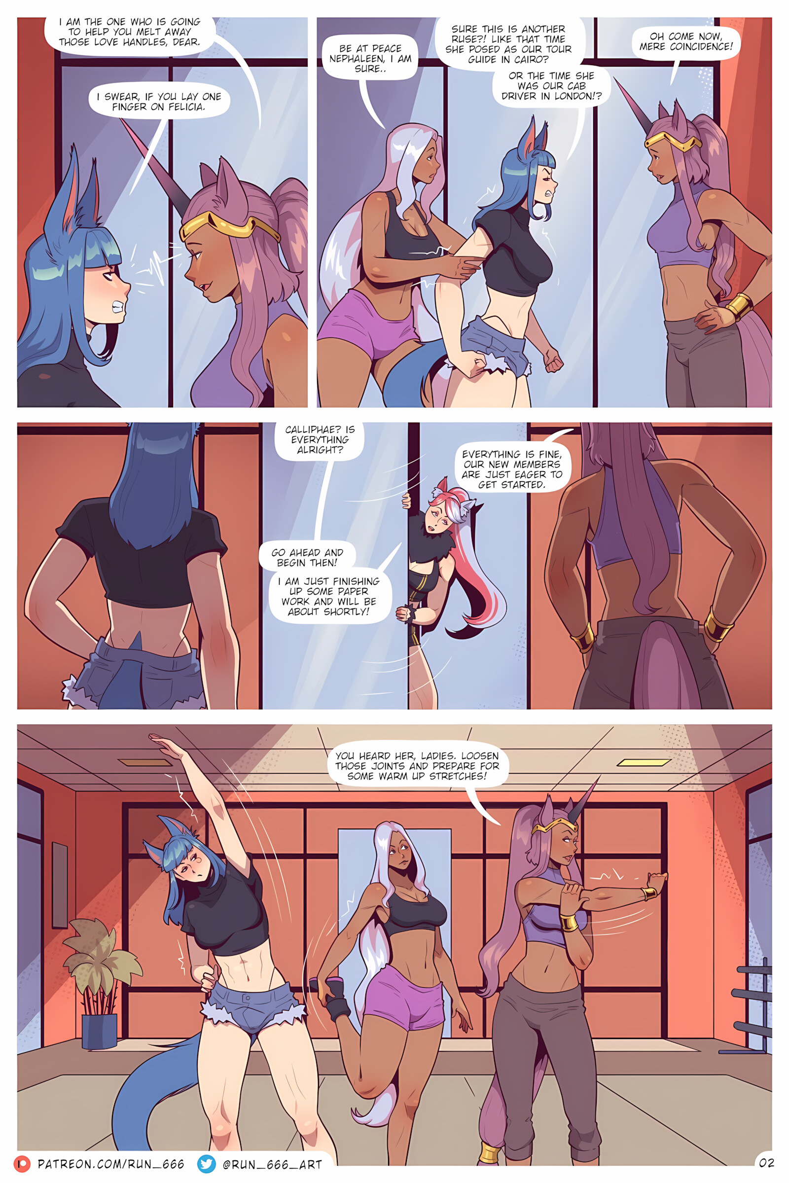 Yoga Woes [Run 666], Yoga Woes, page 3 of 29