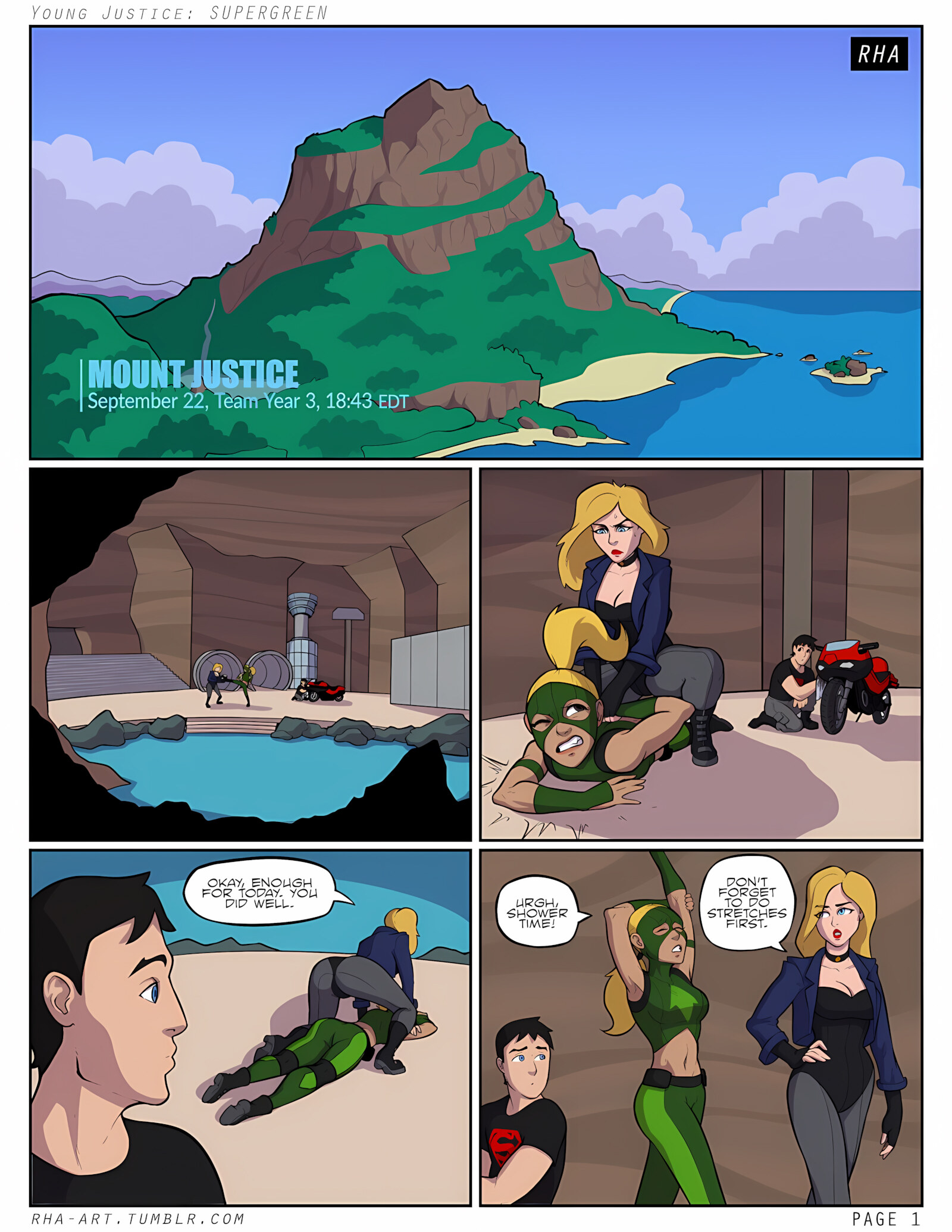 Young Justice Supergreen (Young Justice) [Rha], Young Justice Supergreen (Young Justice), page 2 of 24