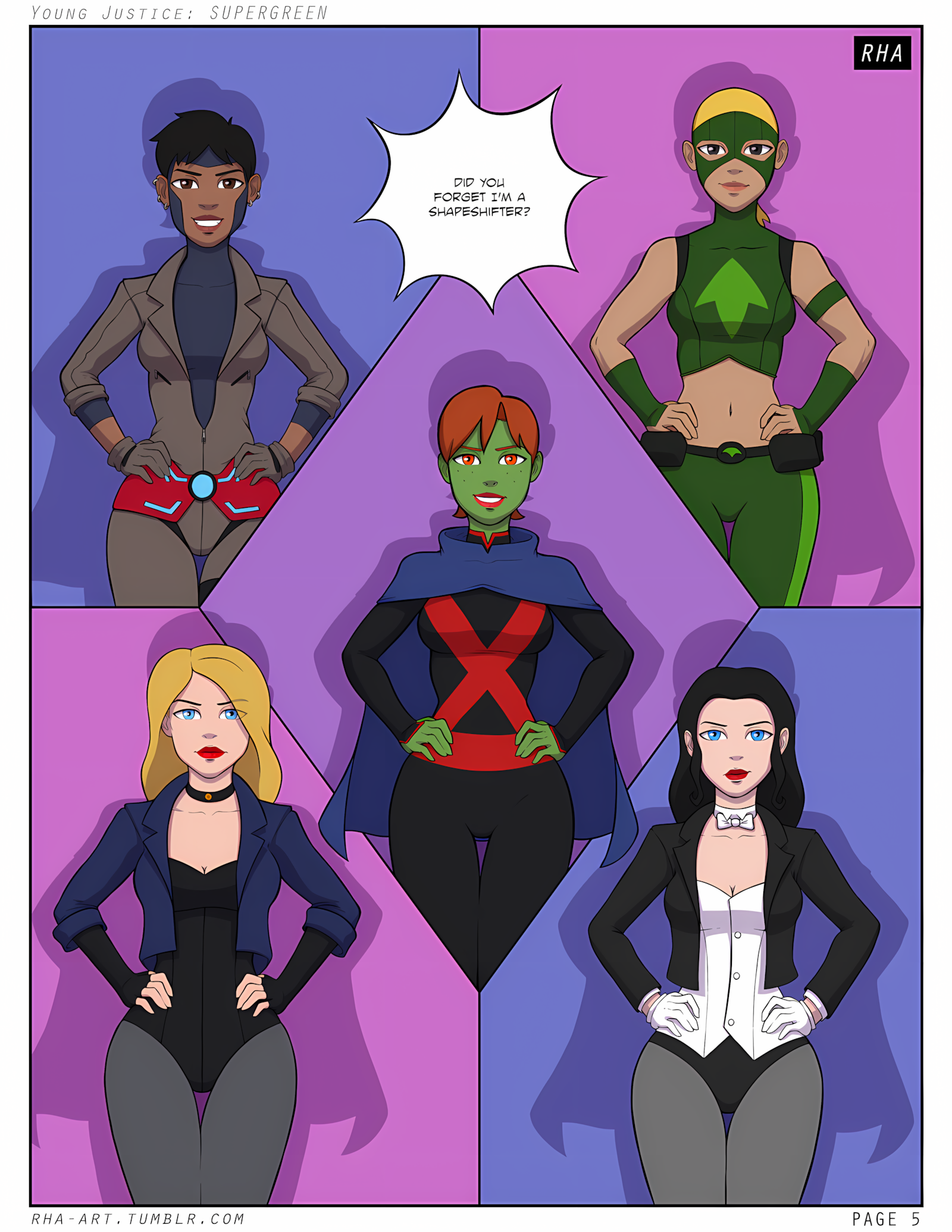 Young Justice Supergreen (Young Justice) [Rha], Young Justice Supergreen (Young Justice), page 6 of 24