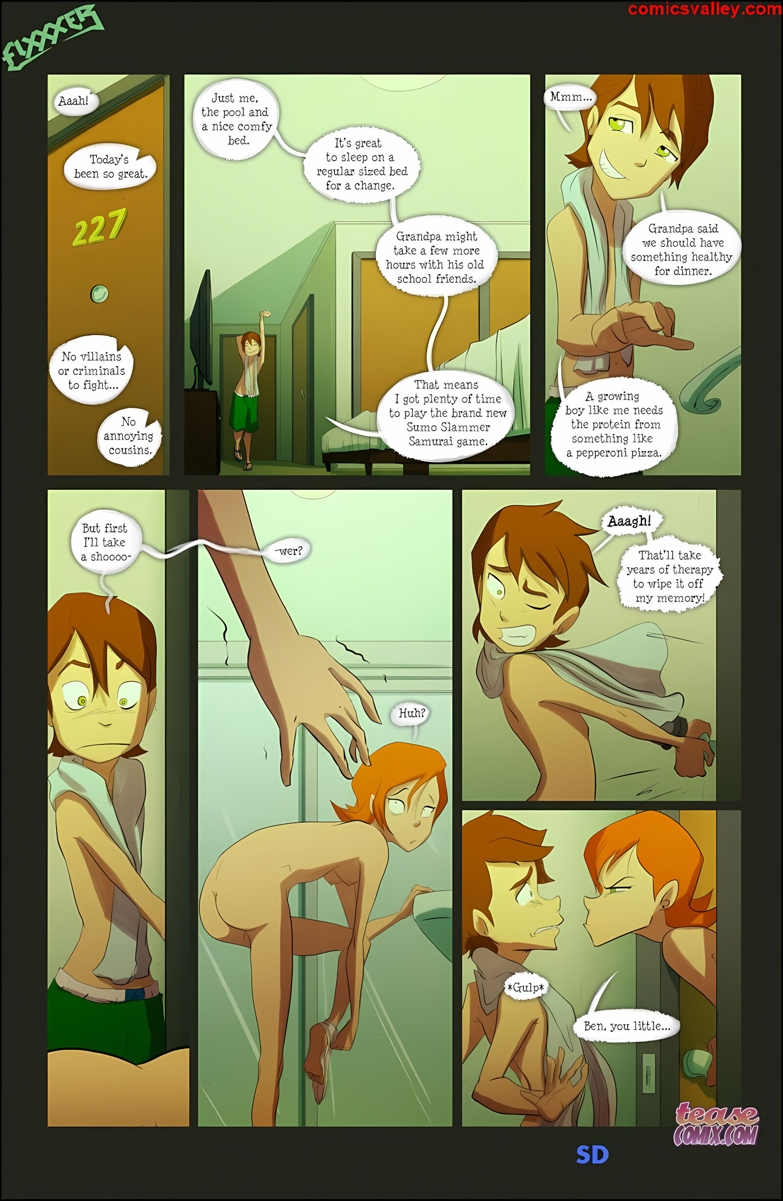 Ben 10 -The Witch With No Name [Tease Comix], Ben 10 -The Witch With No Name, page 22 of 57