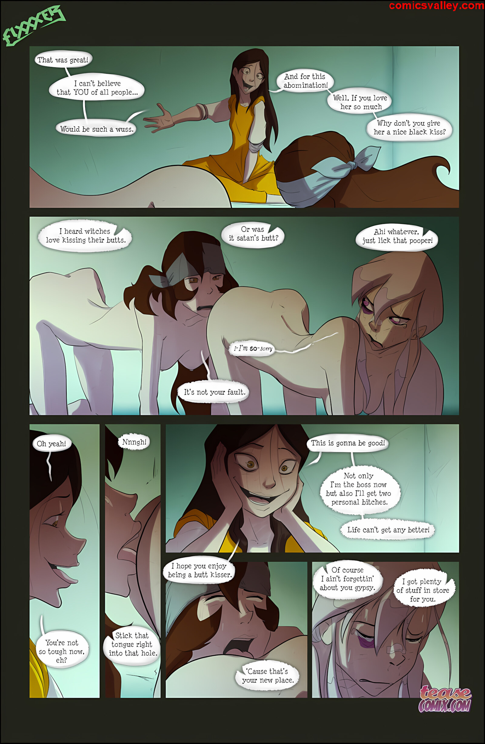 Ben 10 -The Witch With No Name [Tease Comix], Ben 10 -The Witch With No Name, page 35 of 57