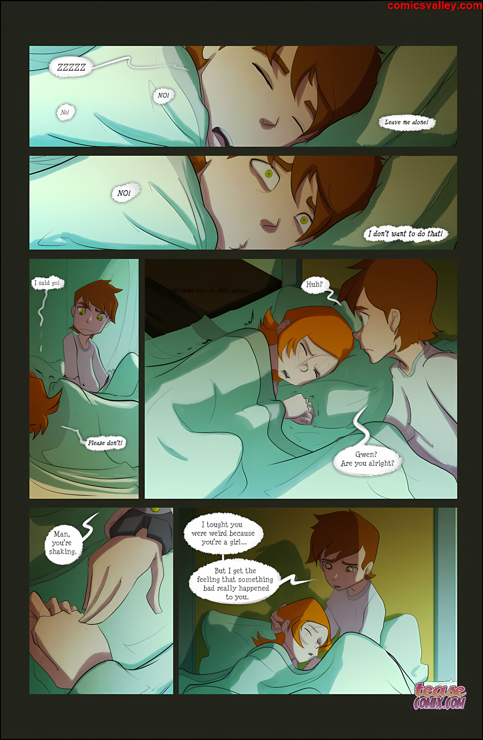 Ben 10 -The Witch With No Name [Tease Comix], Ben 10 -The Witch With No Name, page 40 of 57